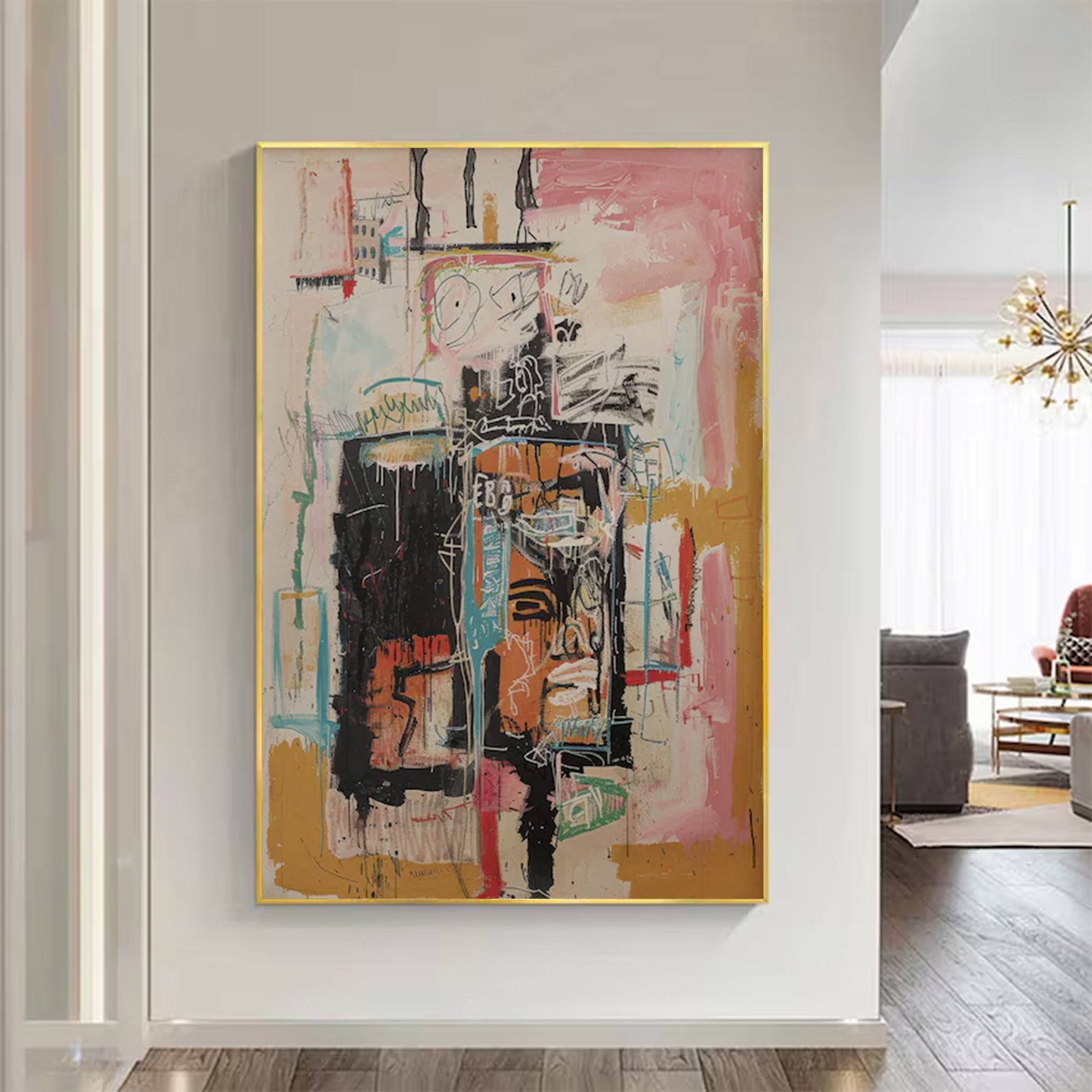 Large Minimalist Abstract Textured Art | ArtvistaGallery #WGA 001