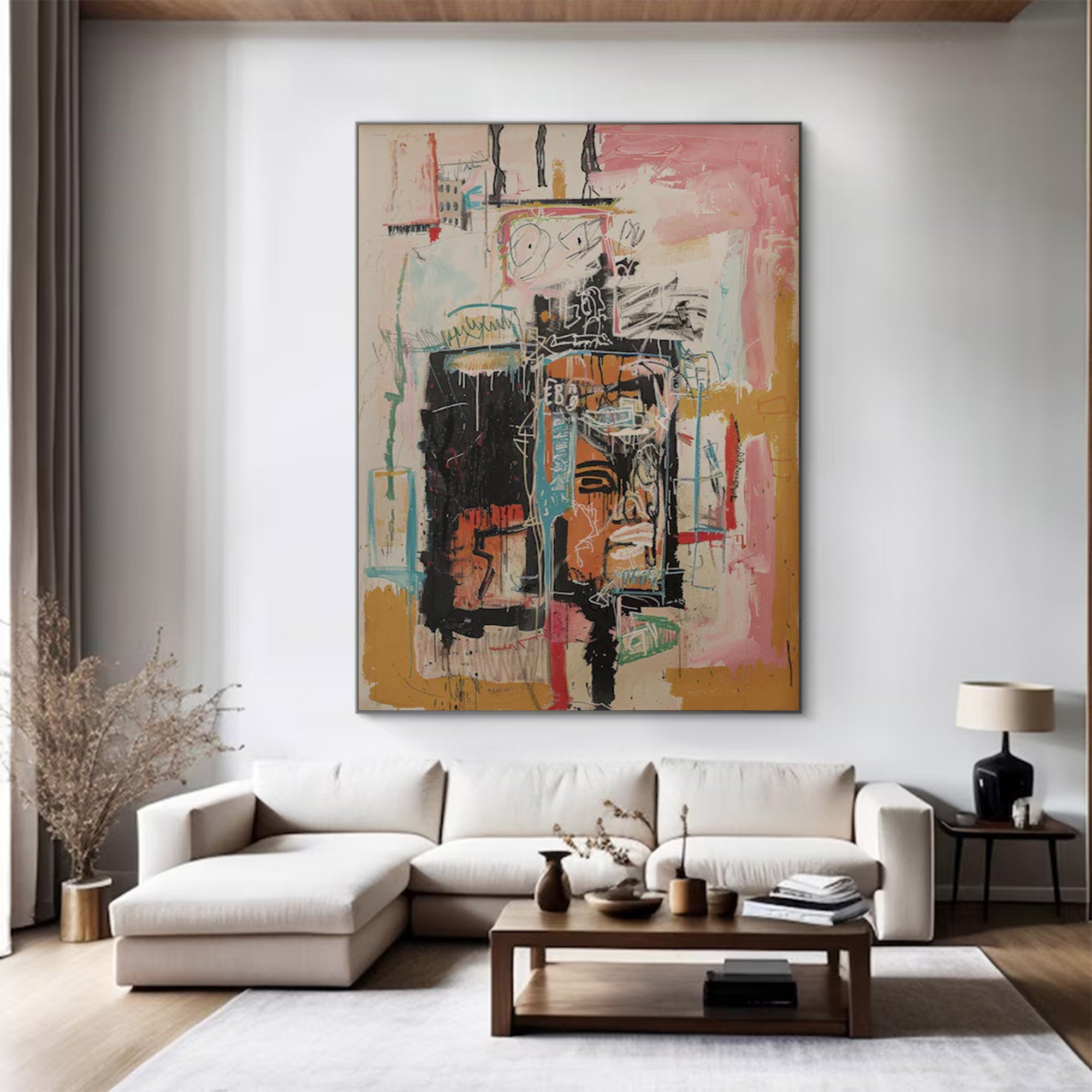 Large Minimalist Abstract Textured Art | ArtvistaGallery #WGA 001