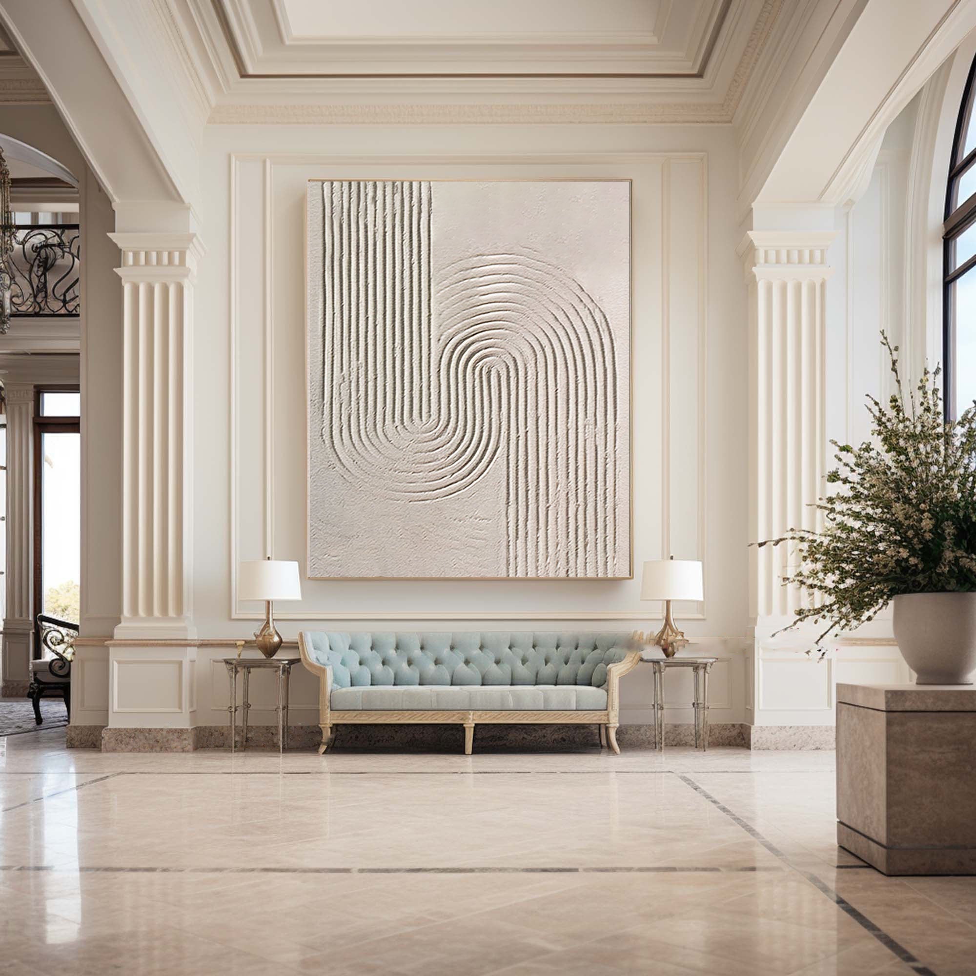 Contemporary 3D Textured Wall Art #BBM 020