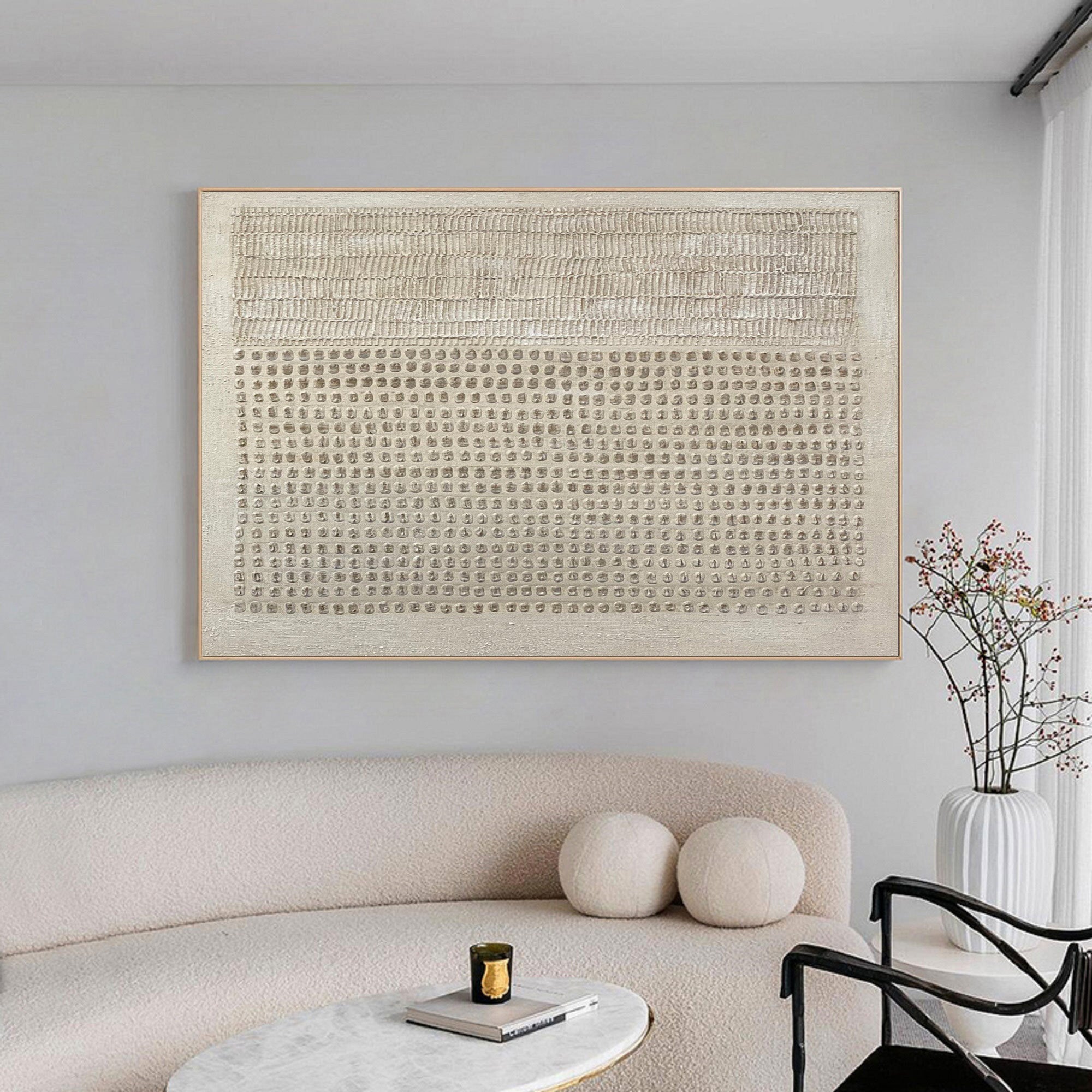 Natural Harmony: Wabi Sabi Wall Art for Calm Spaces #BGM034