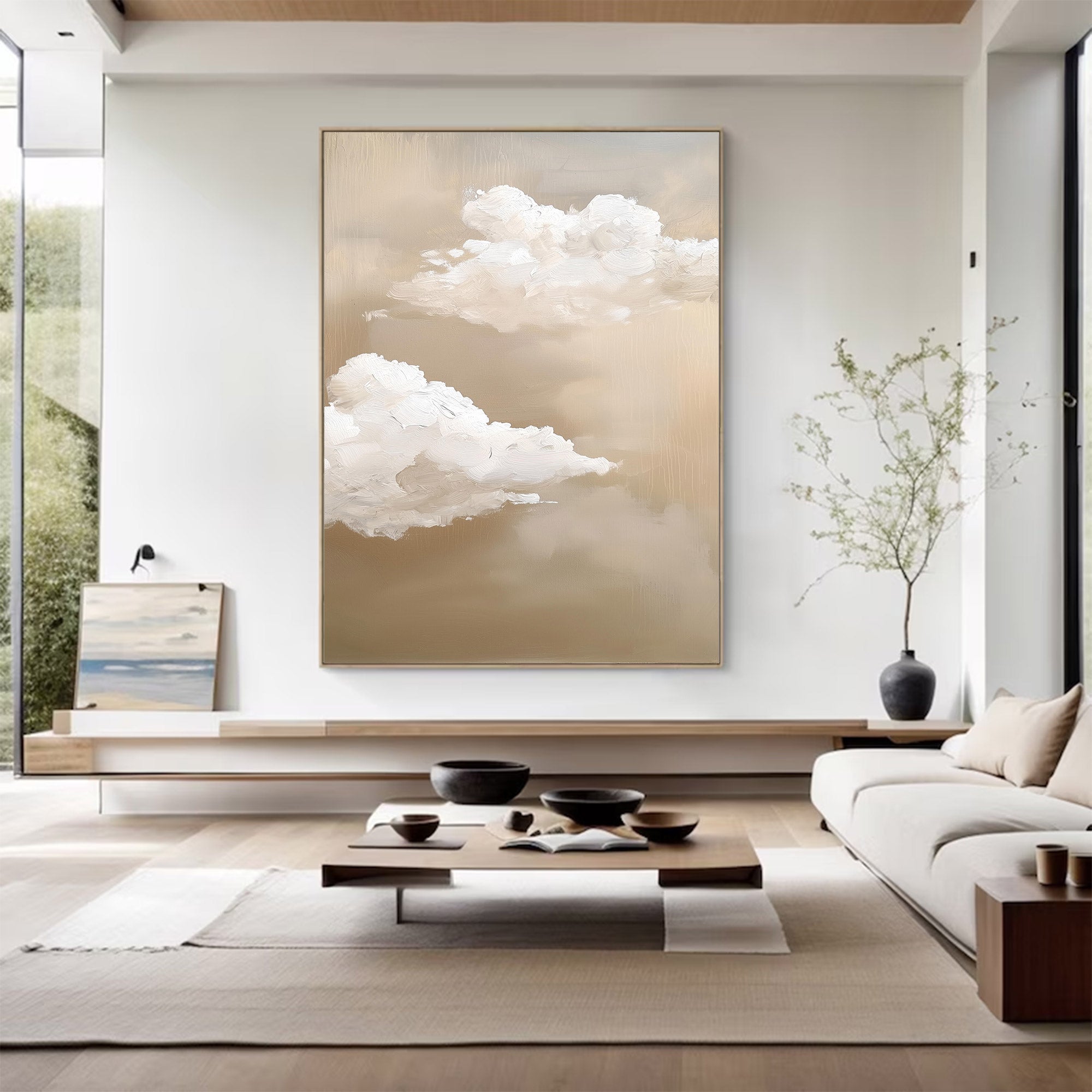 Abstract Modern Dreamy Cloud Art | ArtvistaGallery #WG 118