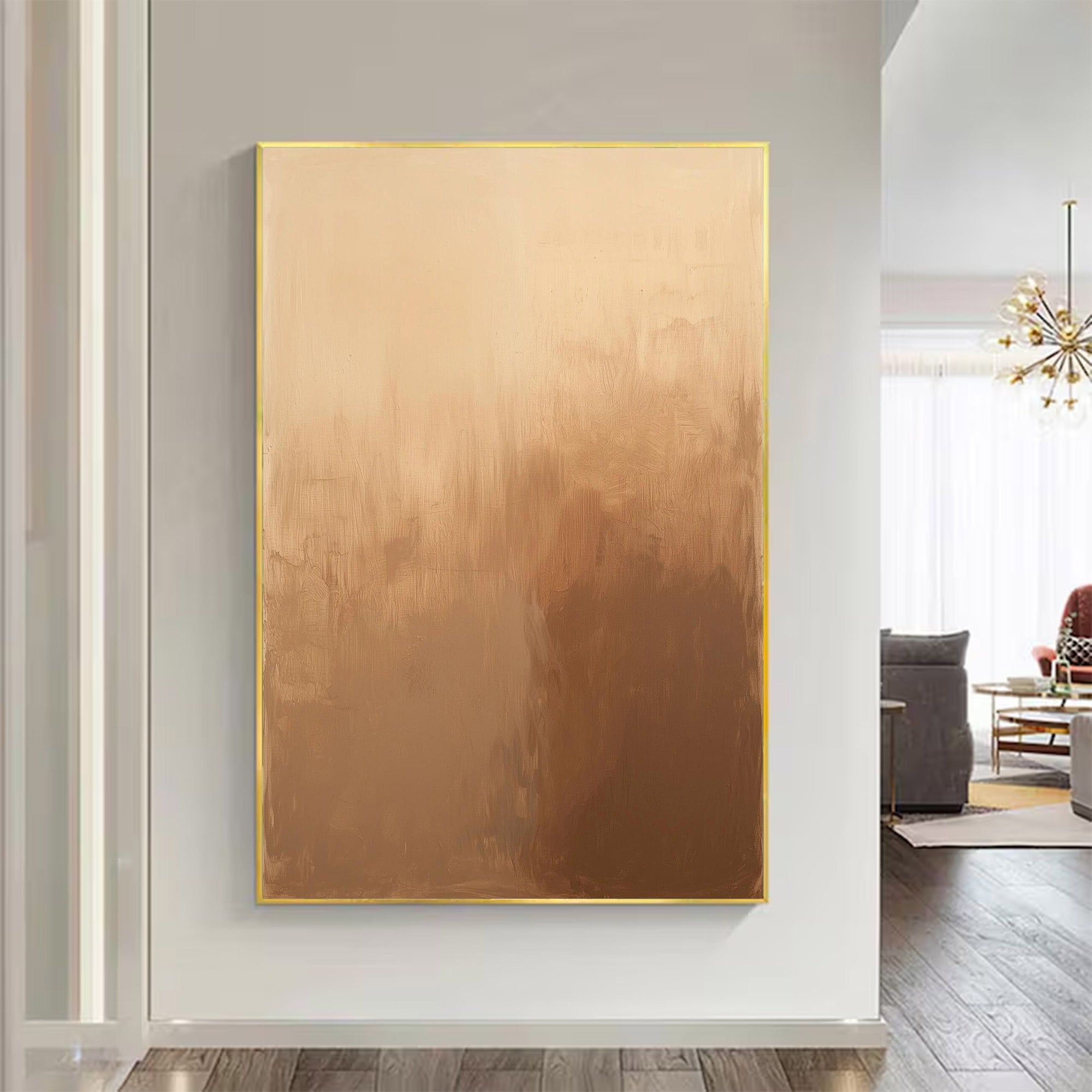 Modern Large Earth-Toned Art | ArtvistaGallery #WG 122