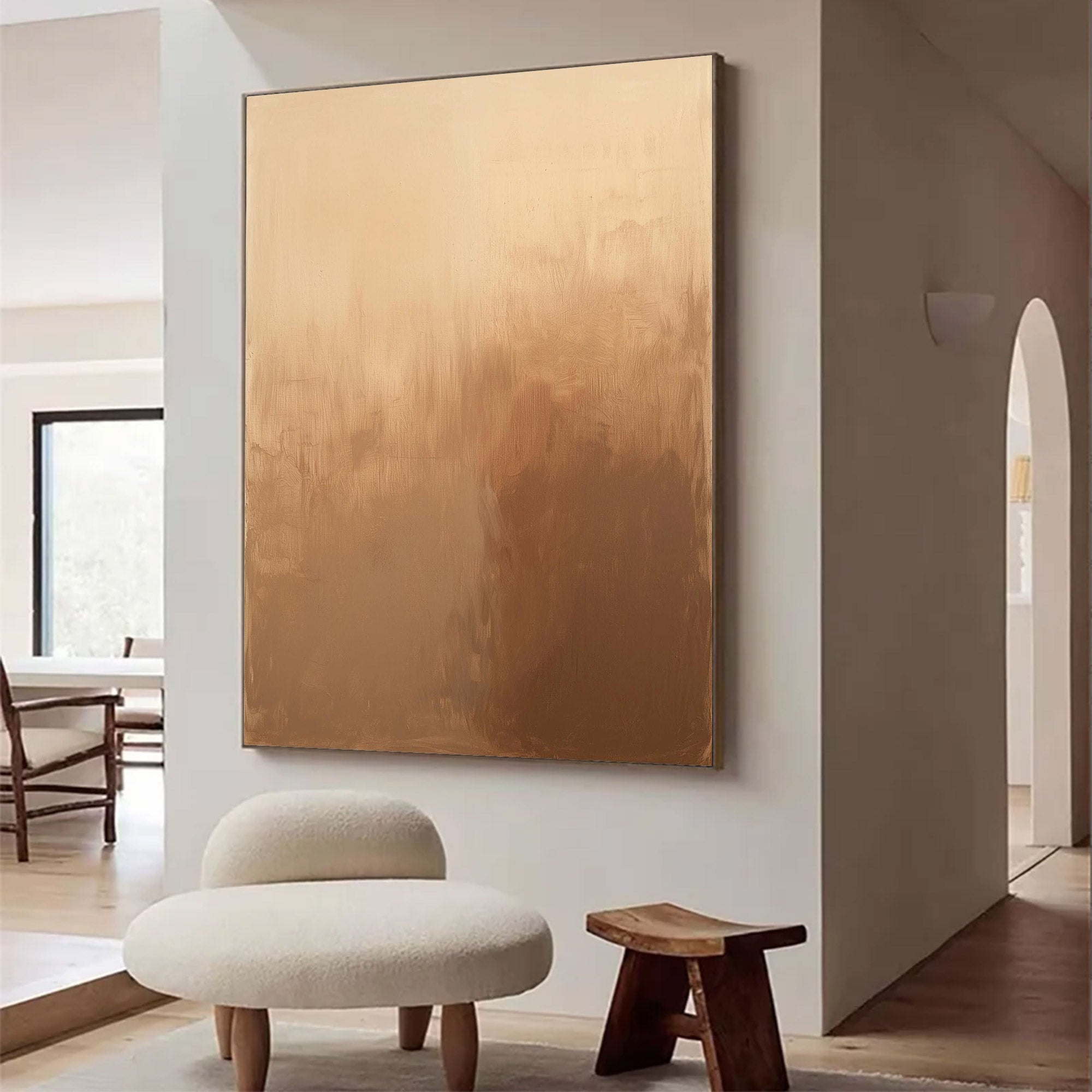 Modern Large Earth-Toned Art | ArtvistaGallery #WG 122