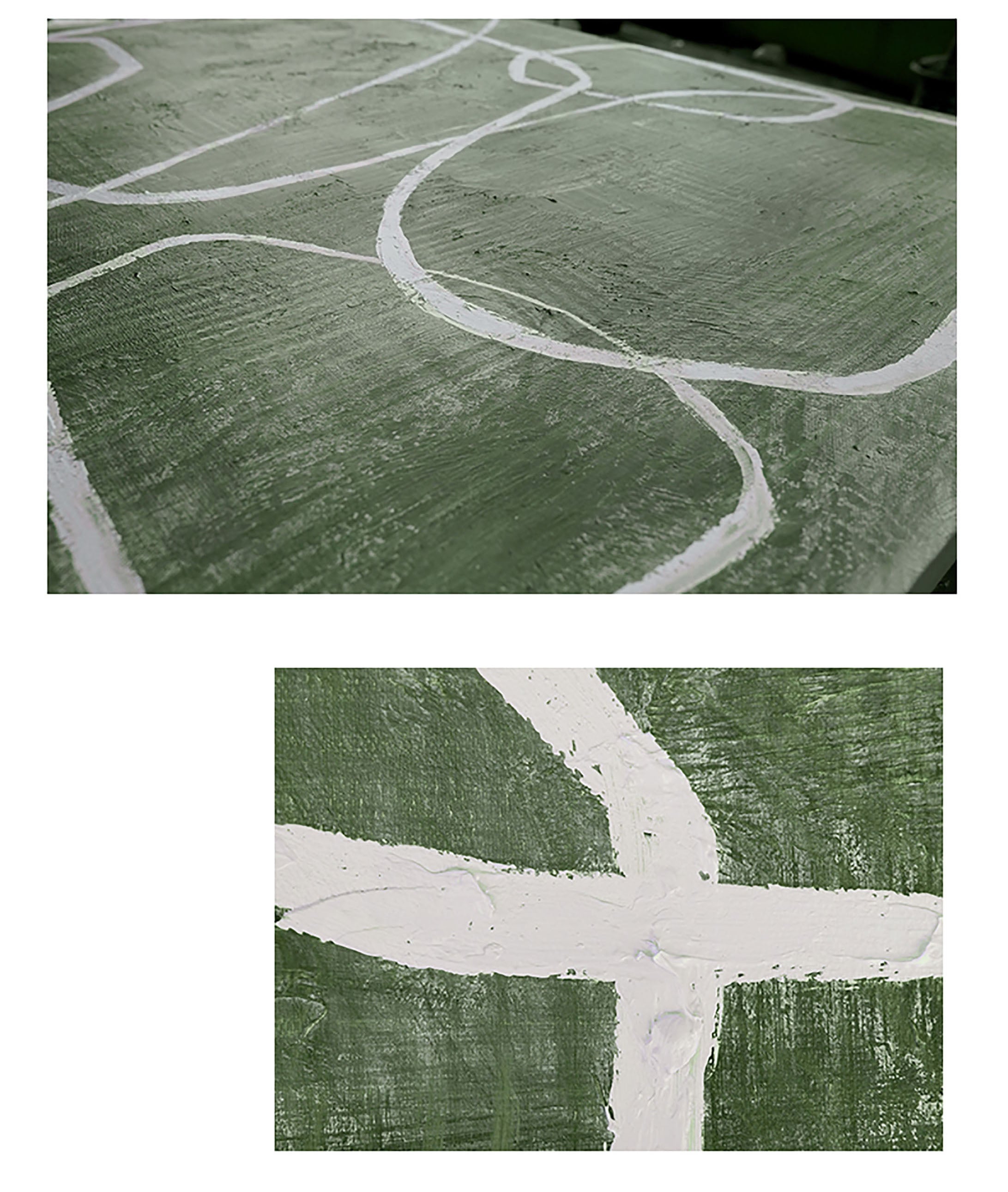 Blue & Green Abstract Painting #AVG 002