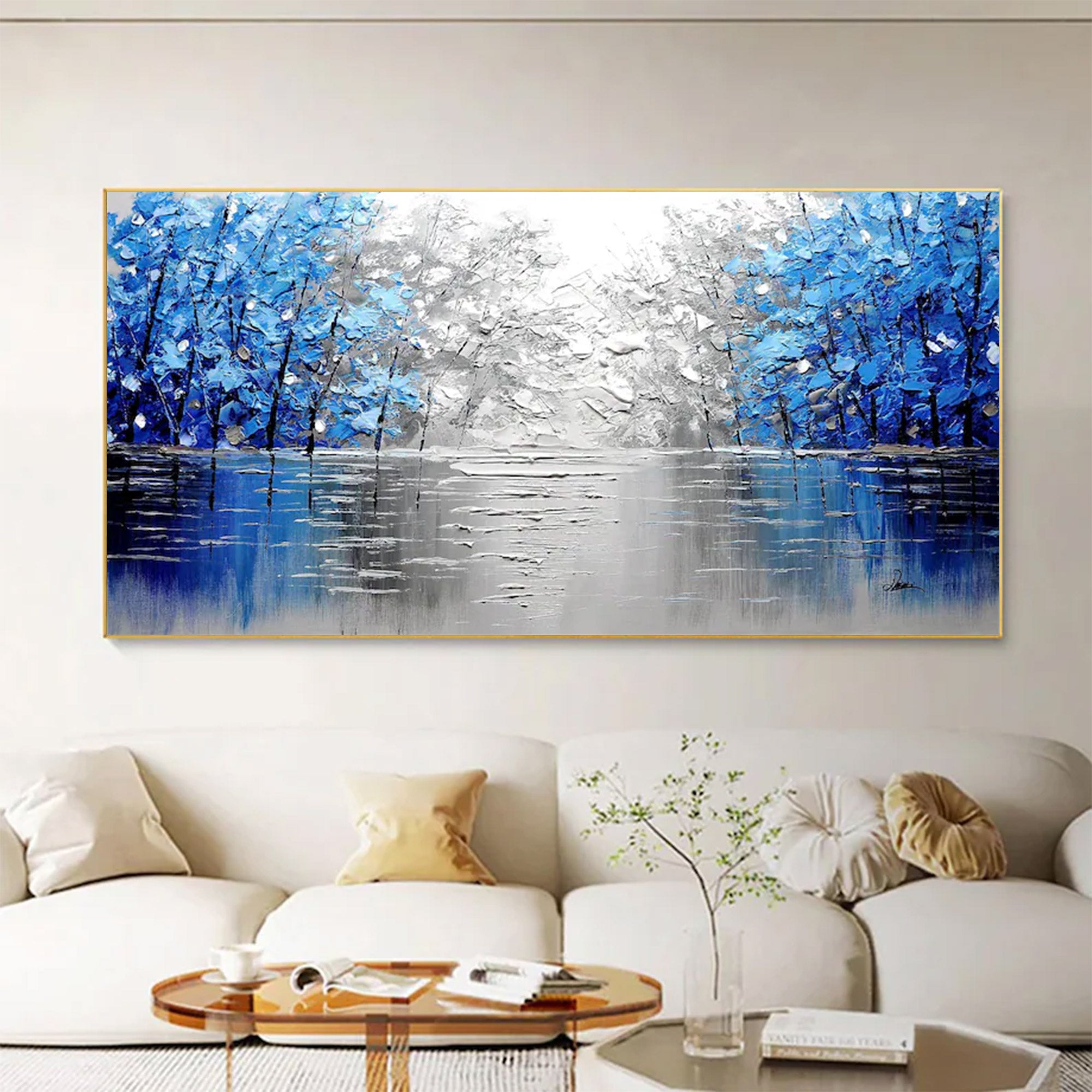 Large Abstract Pop Art Style Vertical | ArtvistaGallery #WGA 037