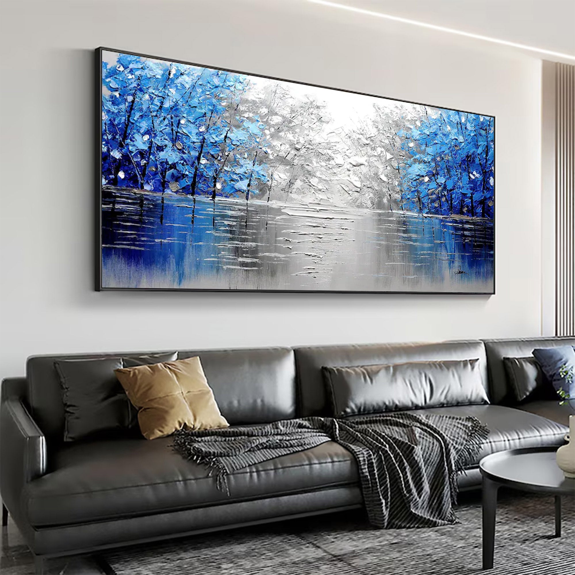 Large Abstract Pop Art Style Vertical | ArtvistaGallery #WGA 037