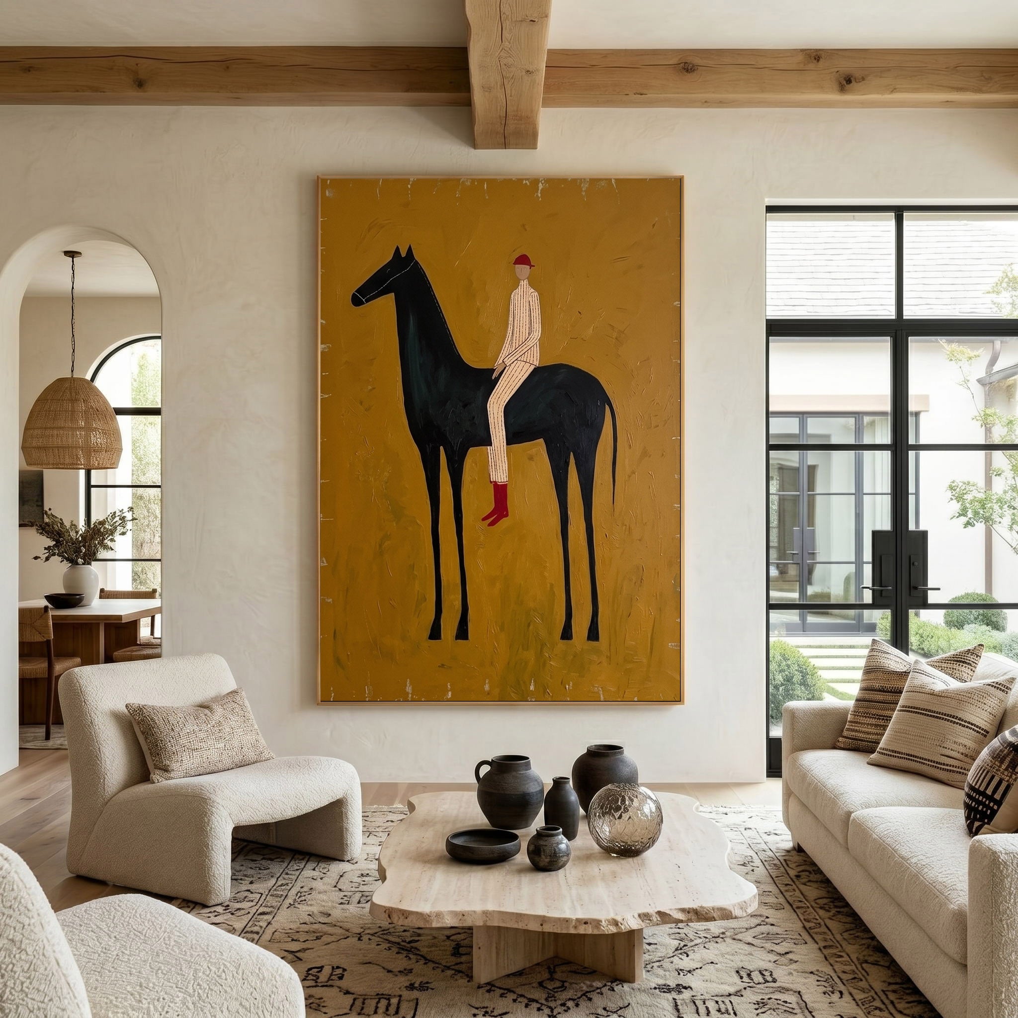 Cowboy Gold Wall Art #AVG 110