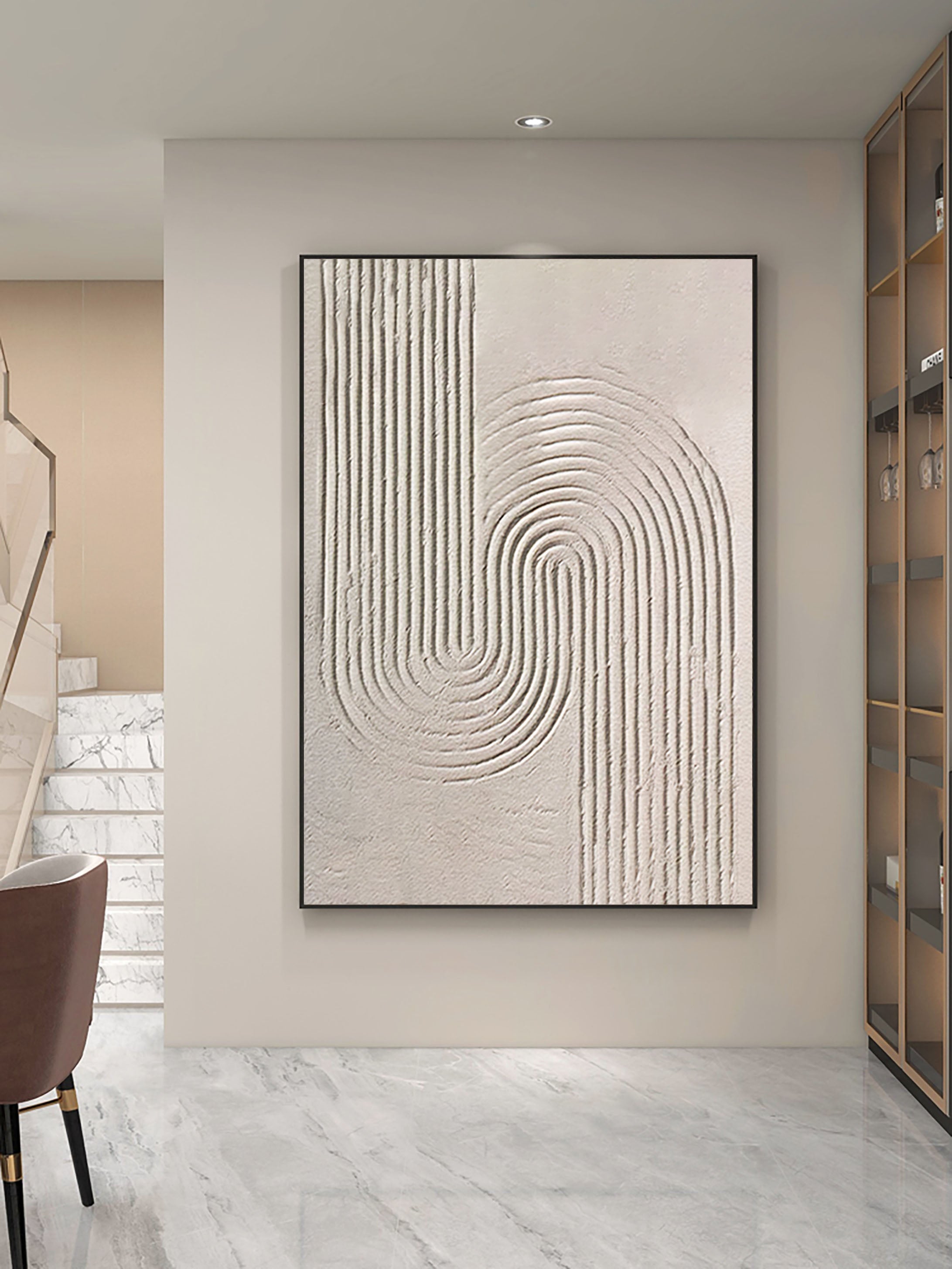 Contemporary 3D Textured Wall Art #BBM 020