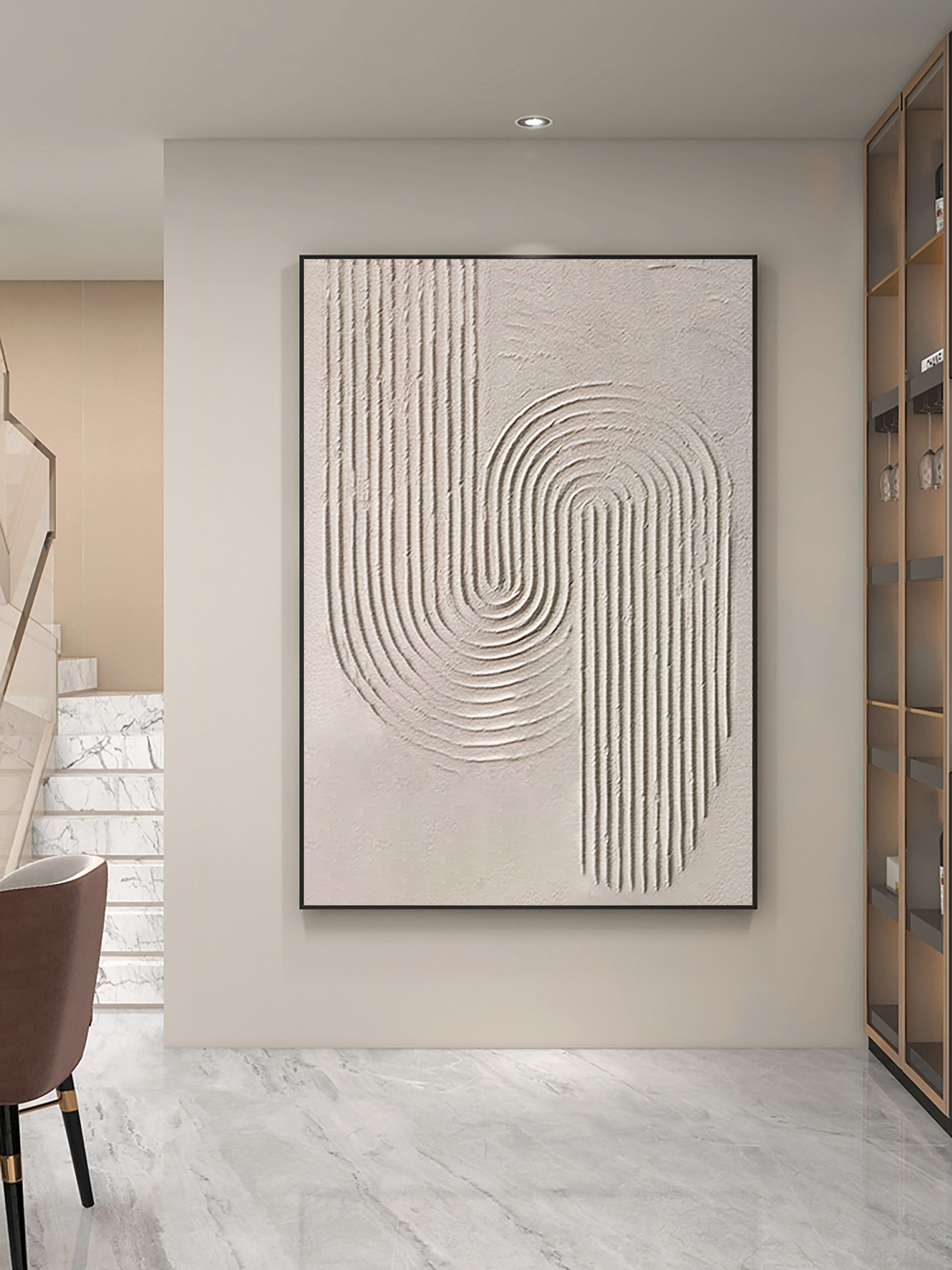 Contemporary 3D Textured Wall Art #BBM 018