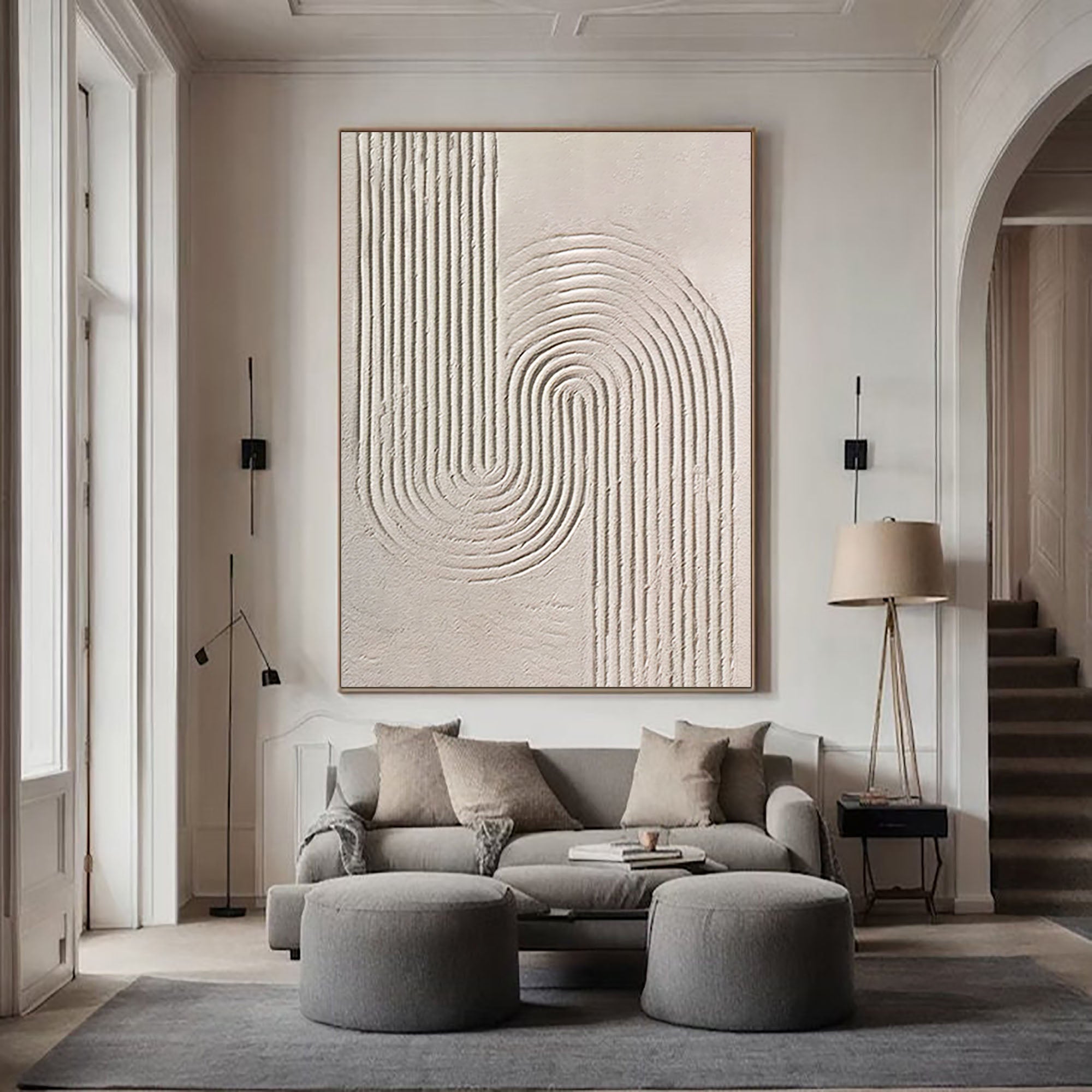Contemporary 3D Textured Wall Art #BBM 020
