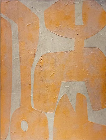 Oversized Yellow Abstract Wall Art | ArtvistaGallery #WG 100