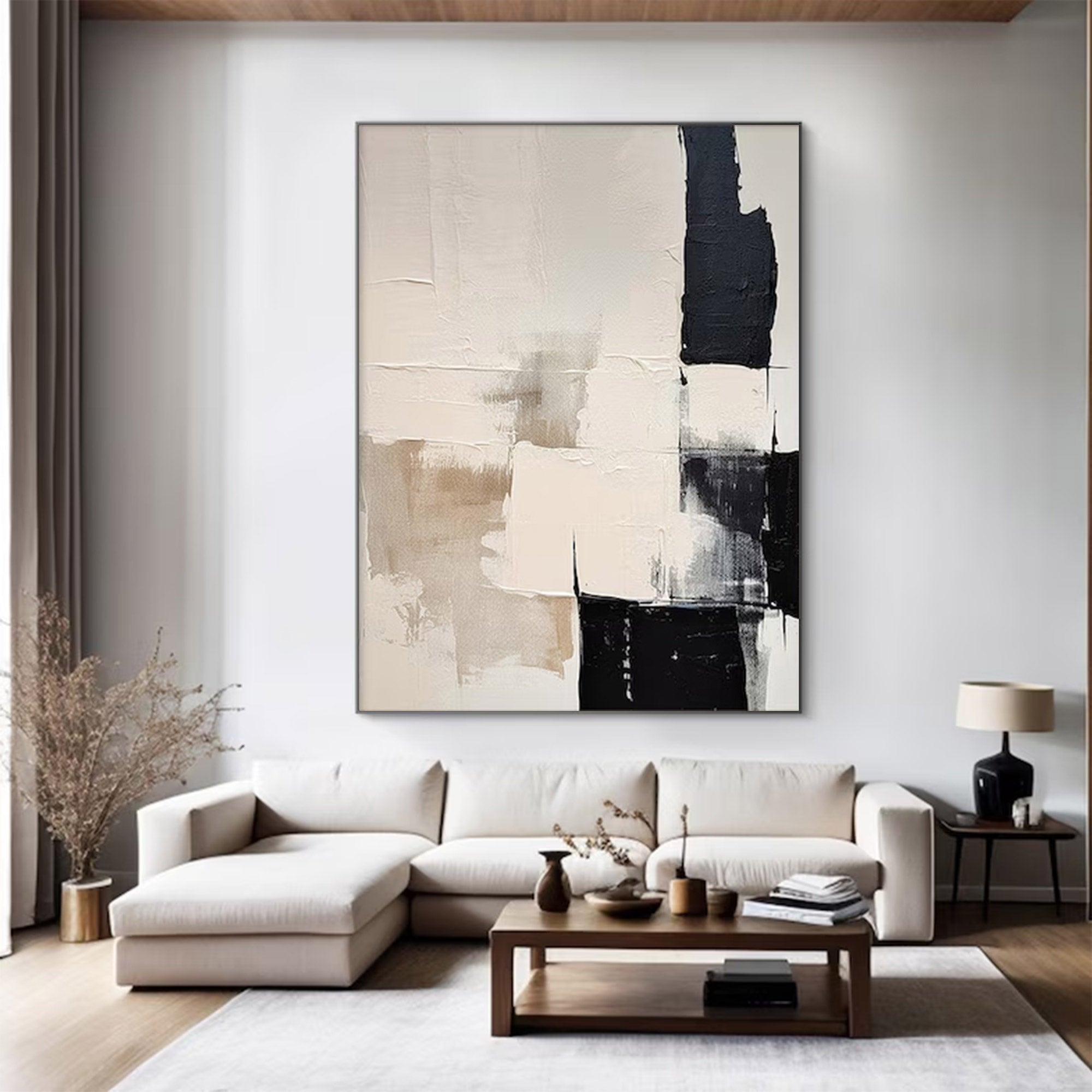 Oversized Abstract White Relief Art | ArtvistaGallery #WG 101