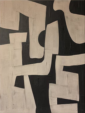 Graphic Black White Modern Art | ArtvistaGallery  #WG 102