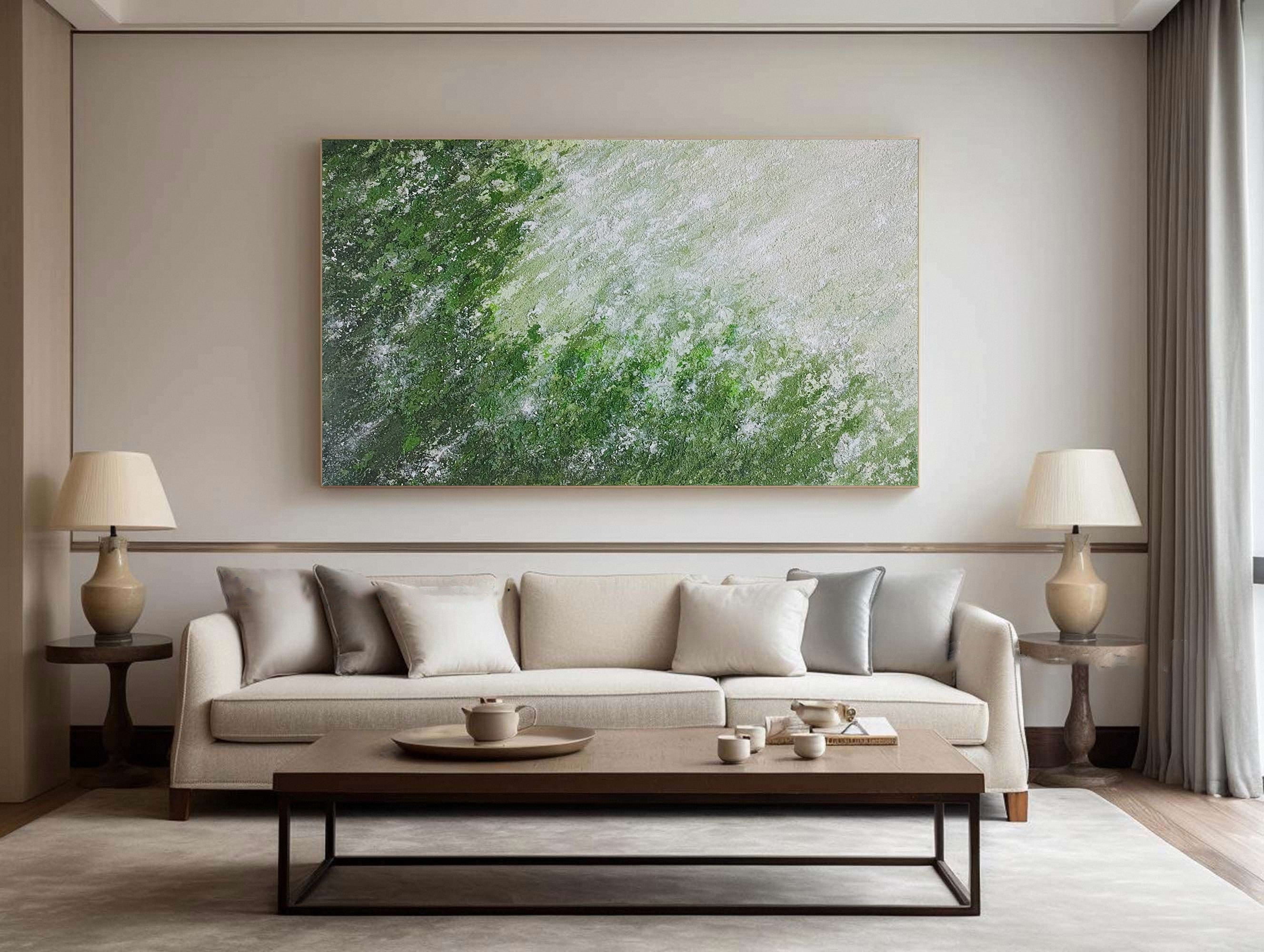 Modern Abstract Art with Varied Texture and Color Interplay #BGA 270