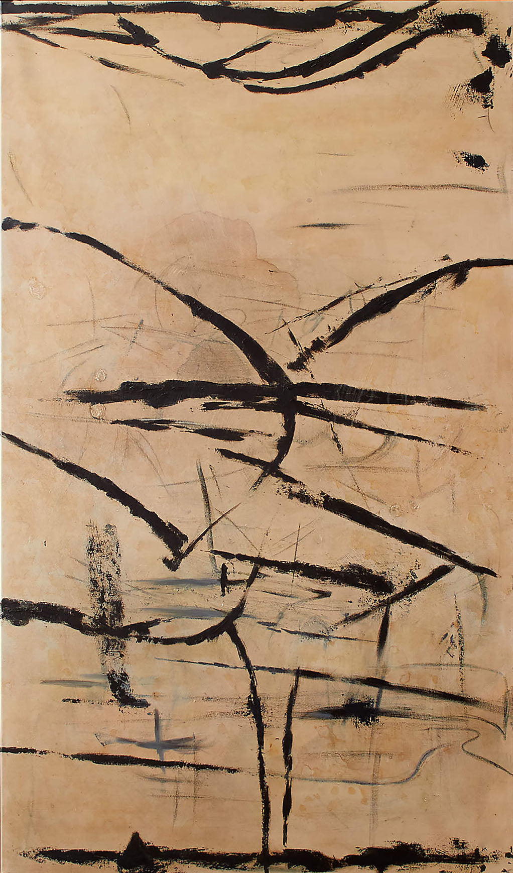 Earth Tones Minimalist Line Wall Art, Modern Minimalist Style #BGA 041