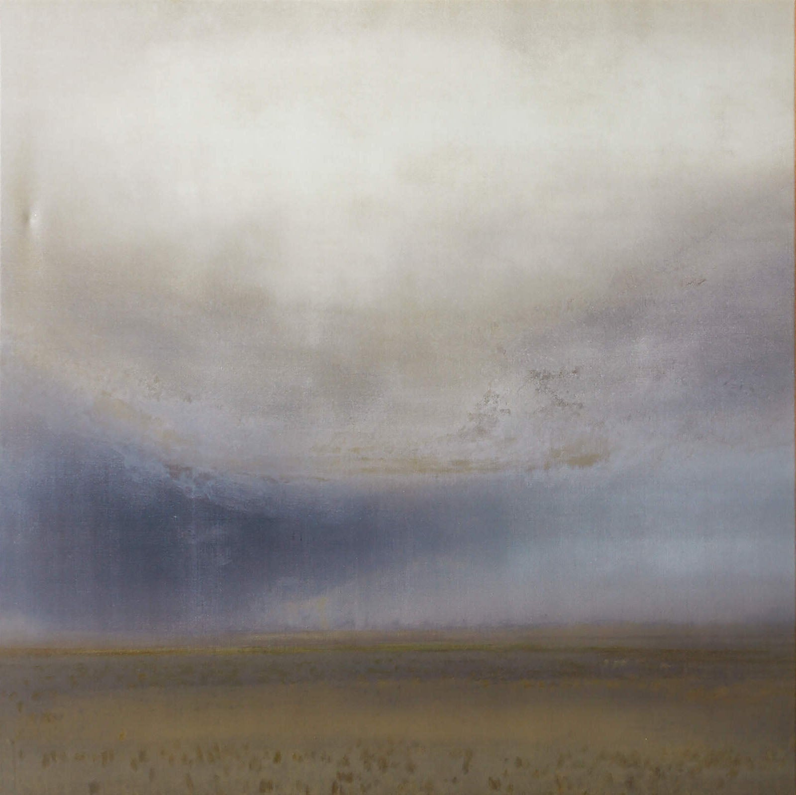 Muted Color Landscape with Distant Ground, Contemporary Art #BGA 073