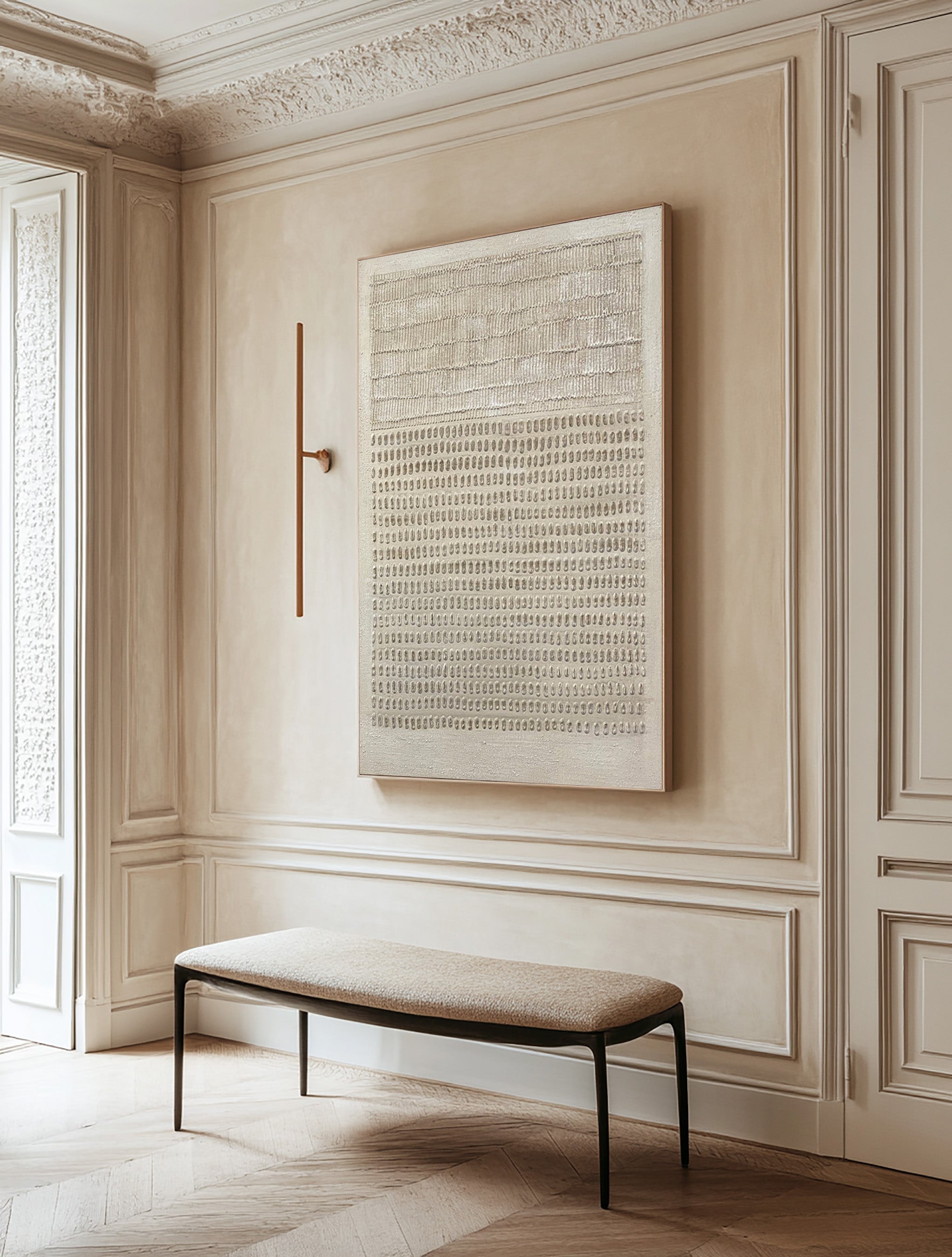 Handcrafted Wabi Sabi Wall Art for Modern Interiors #BGM 035