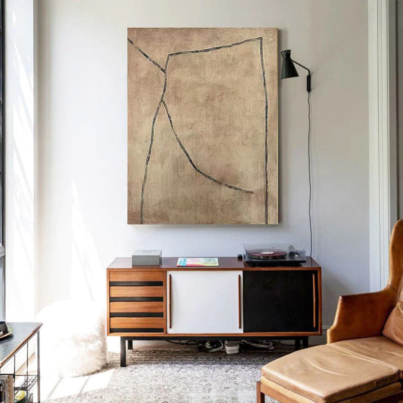 Modern Abstract Large Tonal Art #LLA 018