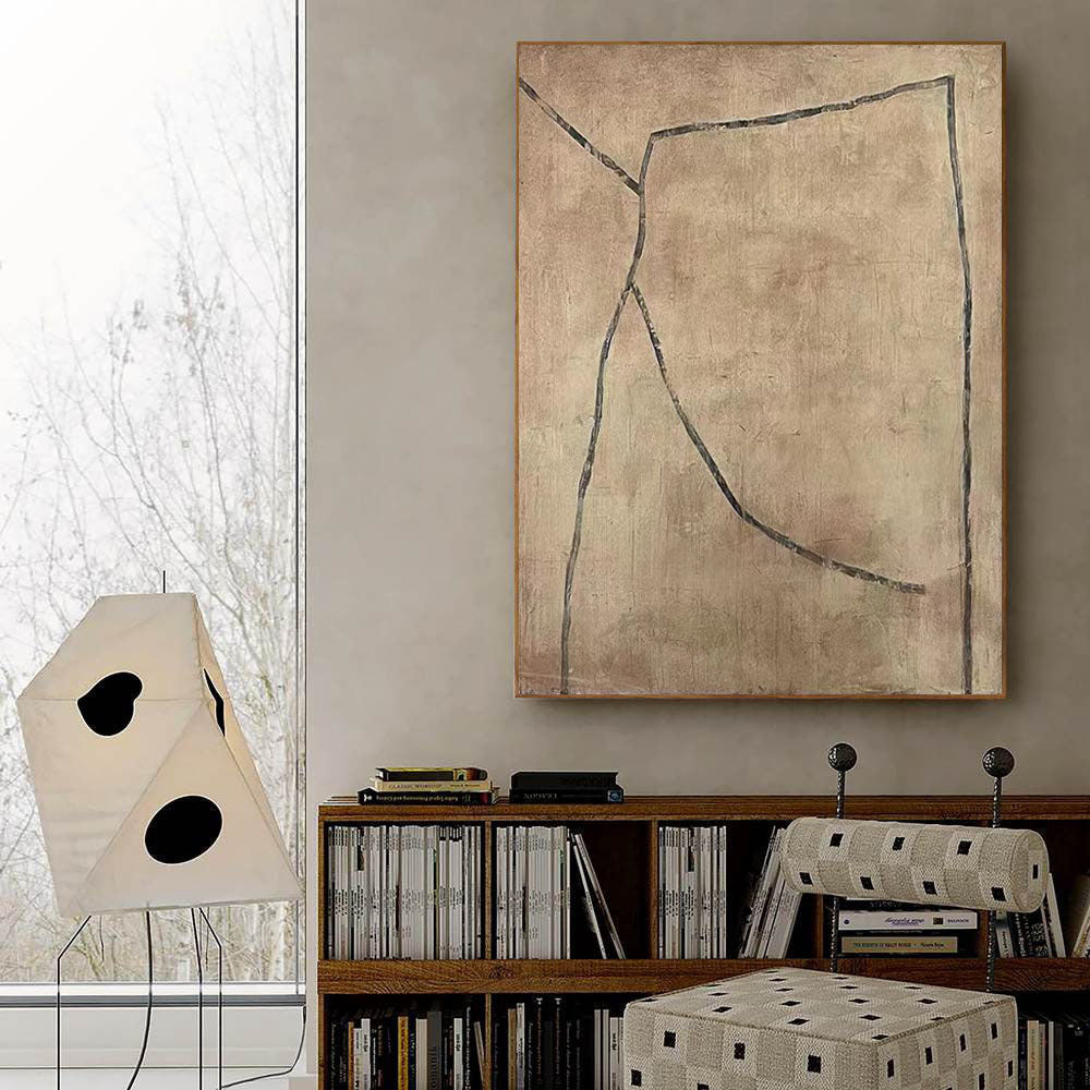 Modern Abstract Large Tonal Art #LLA 018