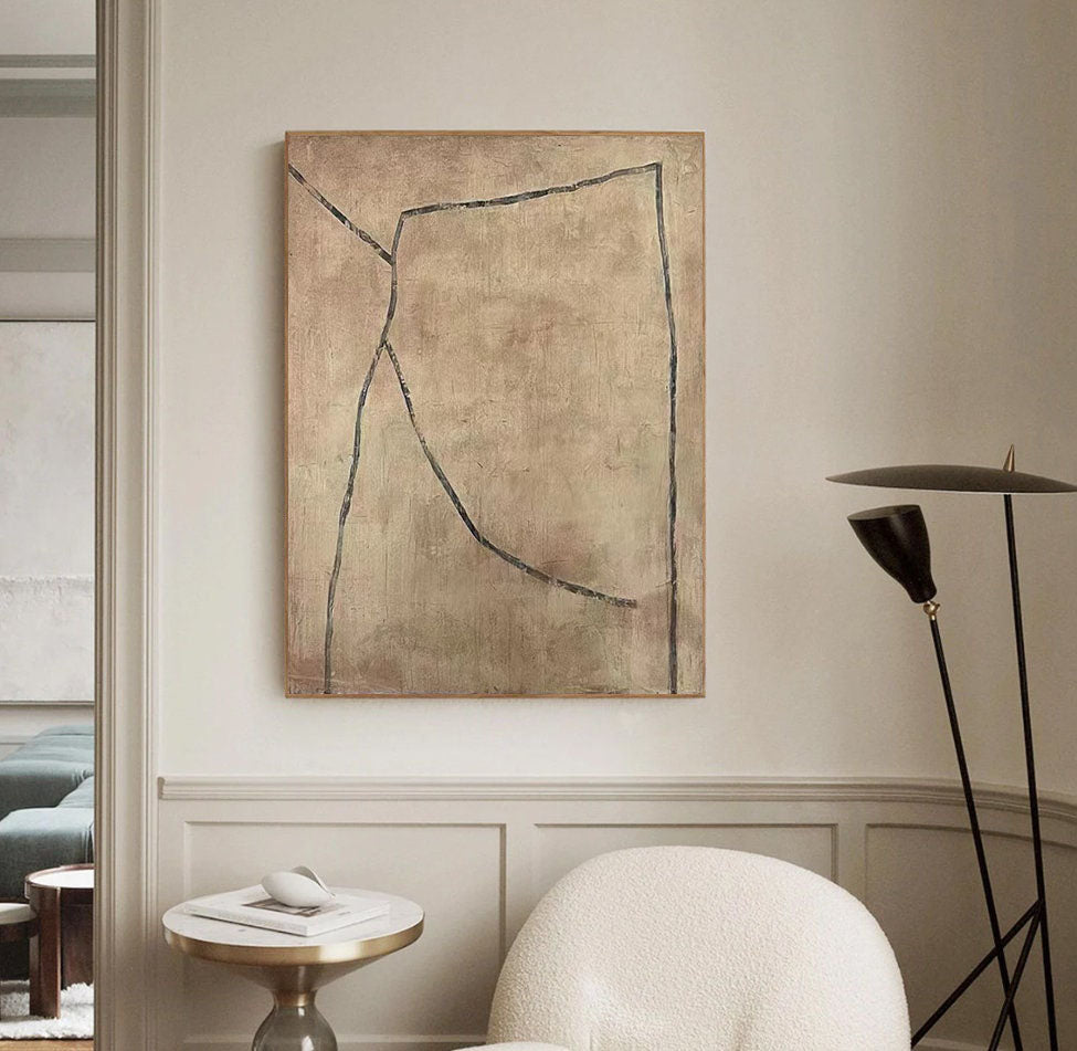 Modern Abstract Large Tonal Art #LLA 018