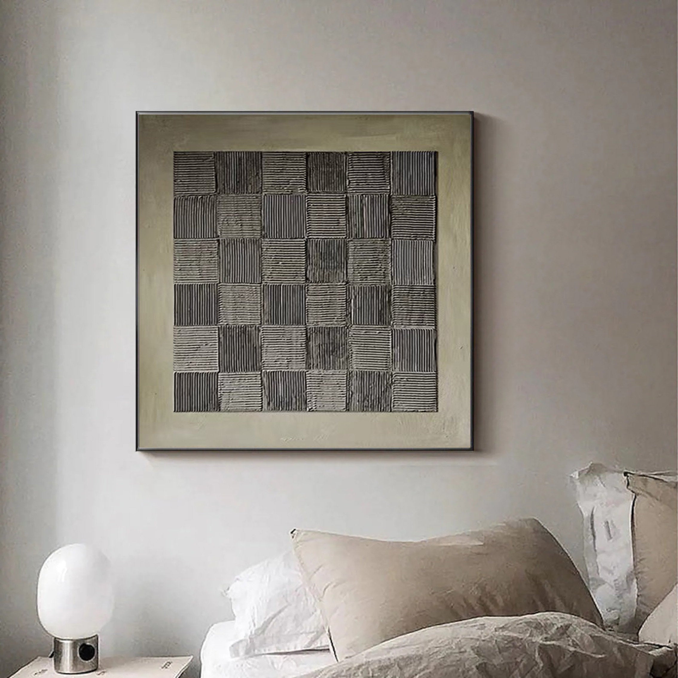 Blue & Green Abstract Painting #LL 011