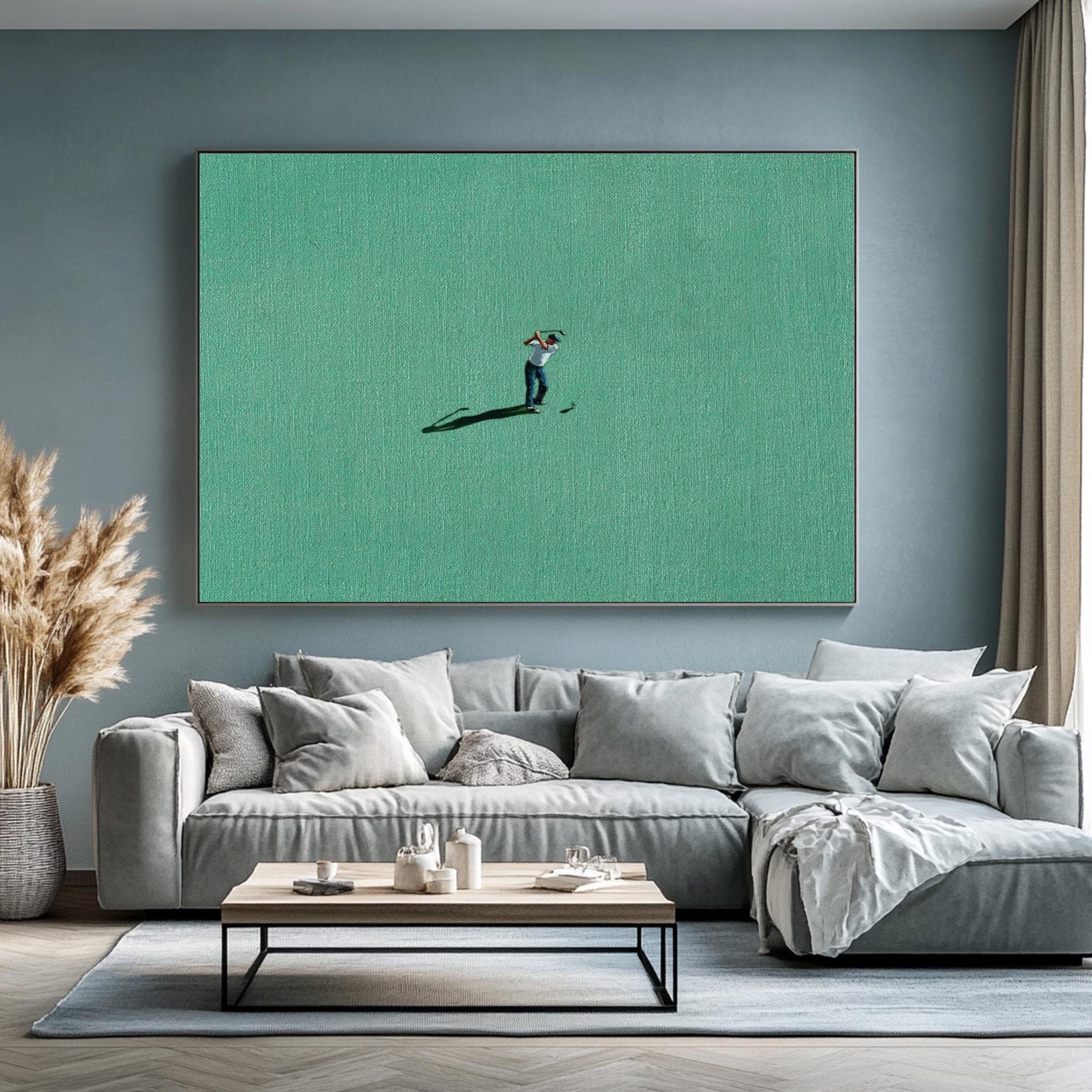 Minimalist Art of a Diver Entering Tranquil Waters #BGA 285