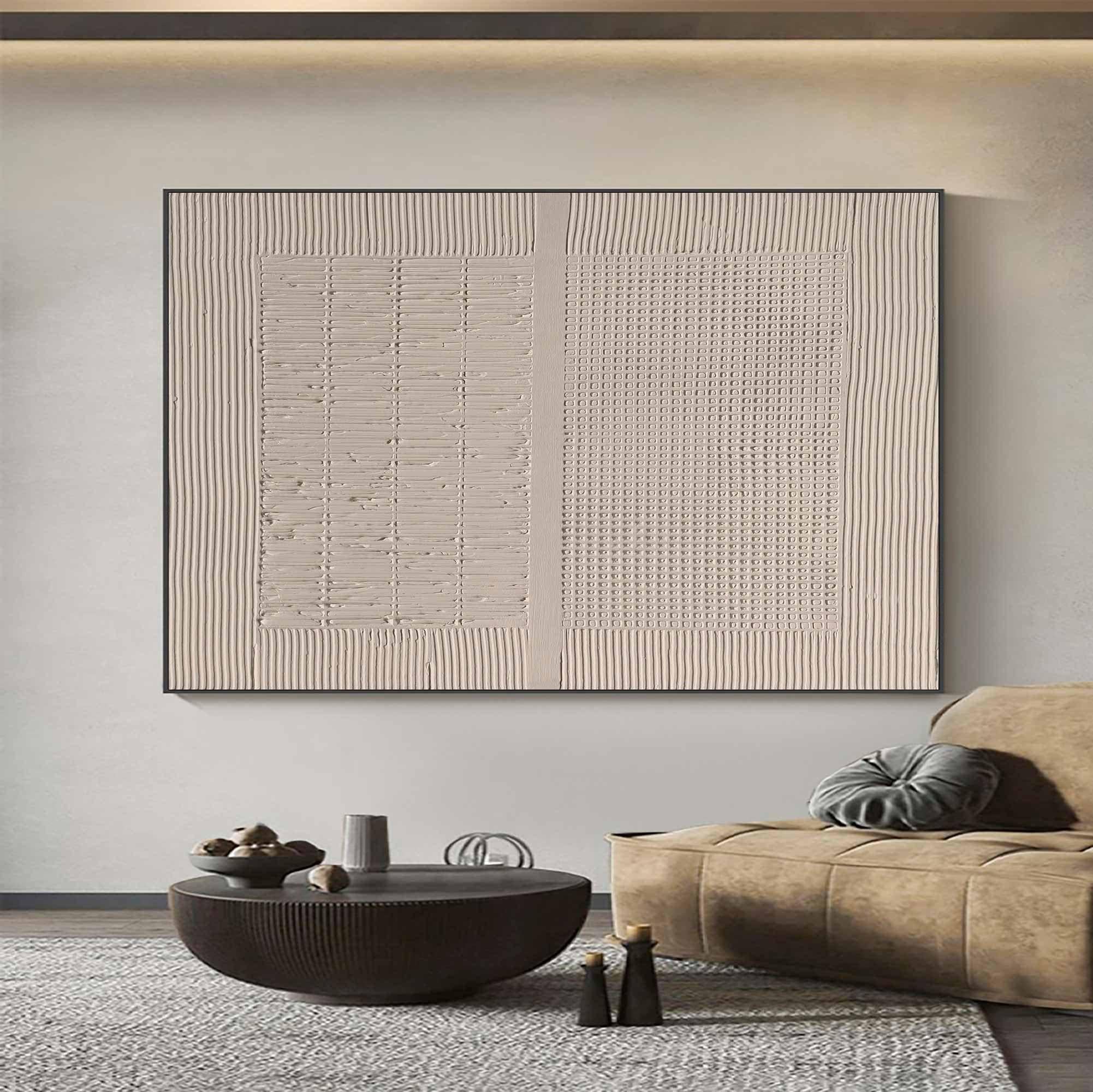Abstract Impasto Painting Living Room Accent #WG 053