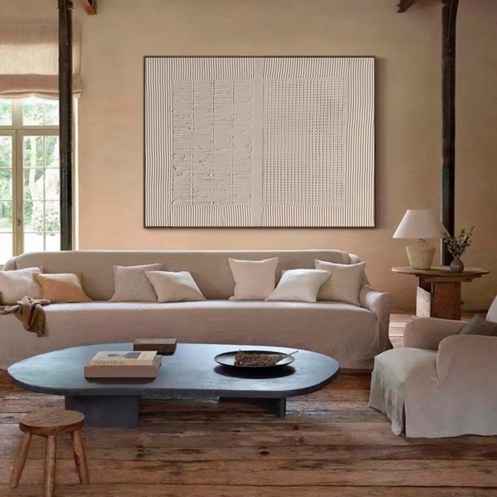 Abstract Impasto Painting Living Room Accent #WG 053