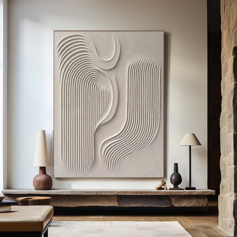 Original Handcrafted Abstract Wall Canvas Oil Painting For Sale