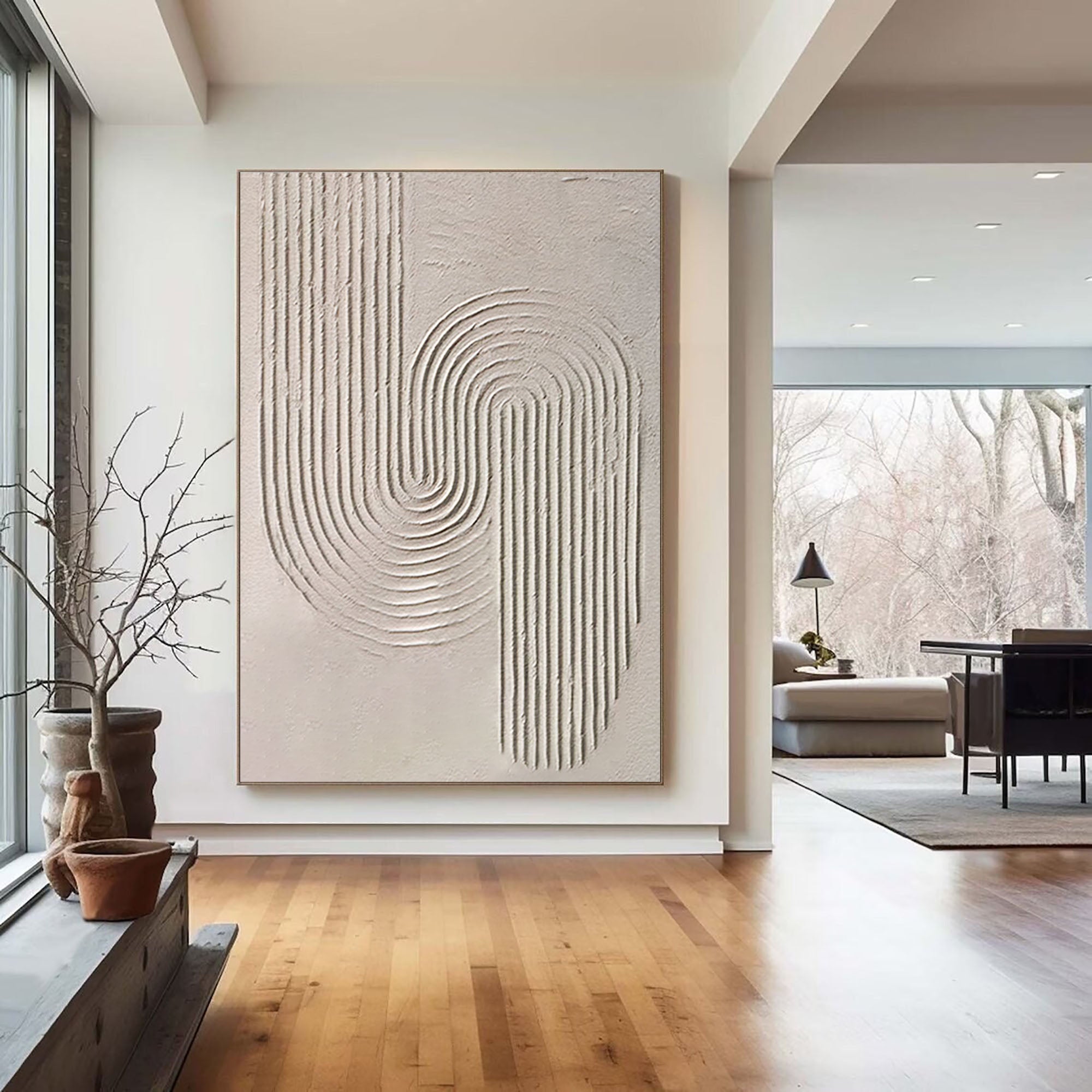 Contemporary 3D Textured Wall Art #BBM 018