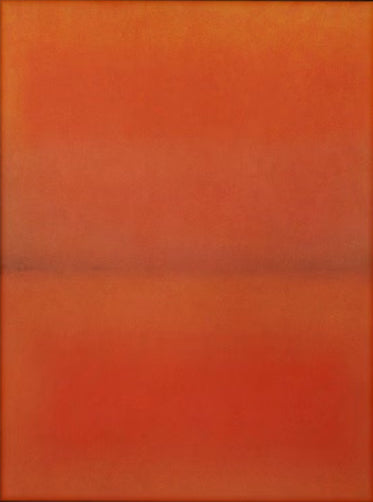 Modern Large Abstract Orange Red | ArtvistaGallery  #WG 104