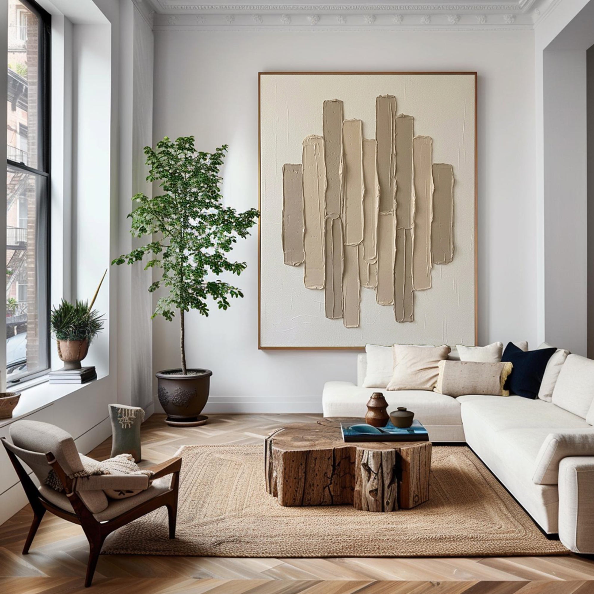 Large Vertical Rhythm Wall Art #AVG 063