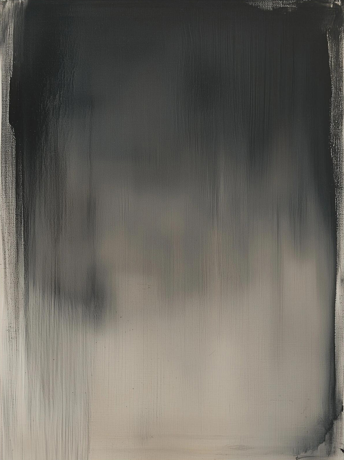 Modern Large Abstract Monochrome Art | ArtvistaGallery  #WG 117