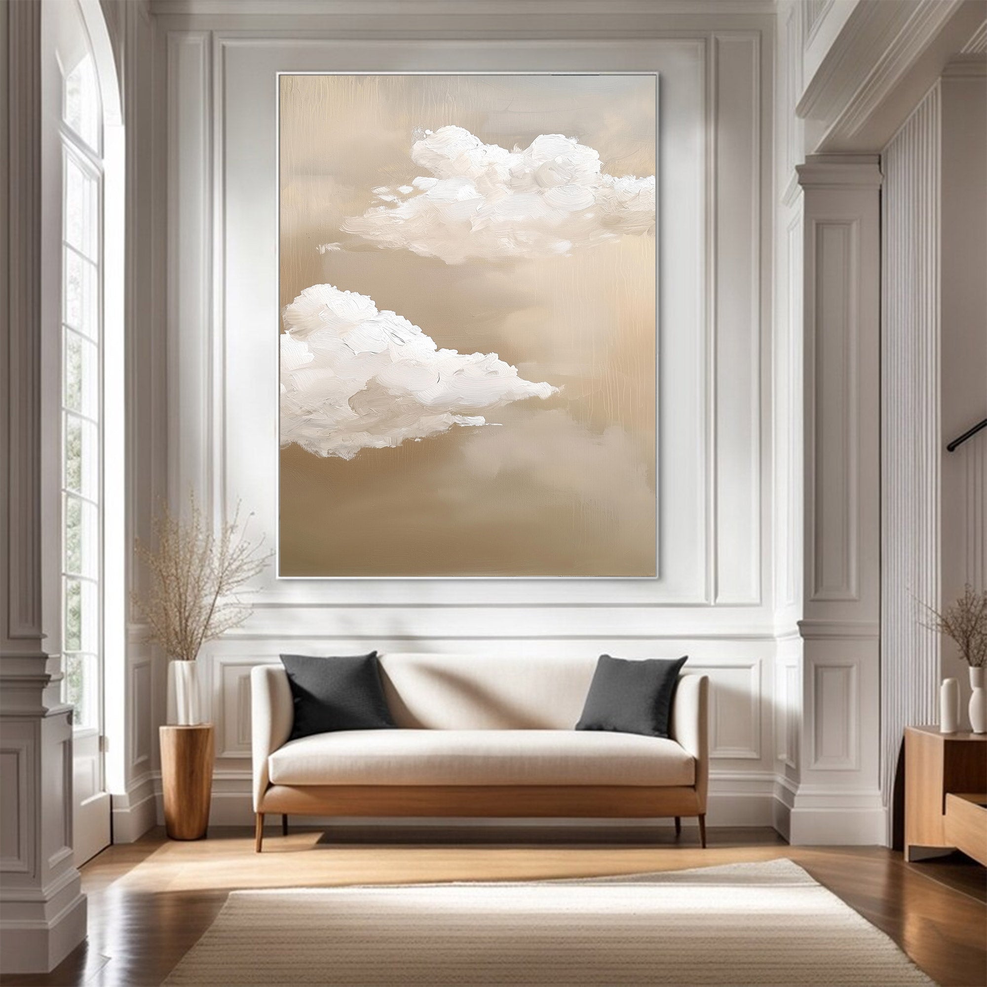 Abstract Modern Dreamy Cloud Art | ArtvistaGallery  #WG 118