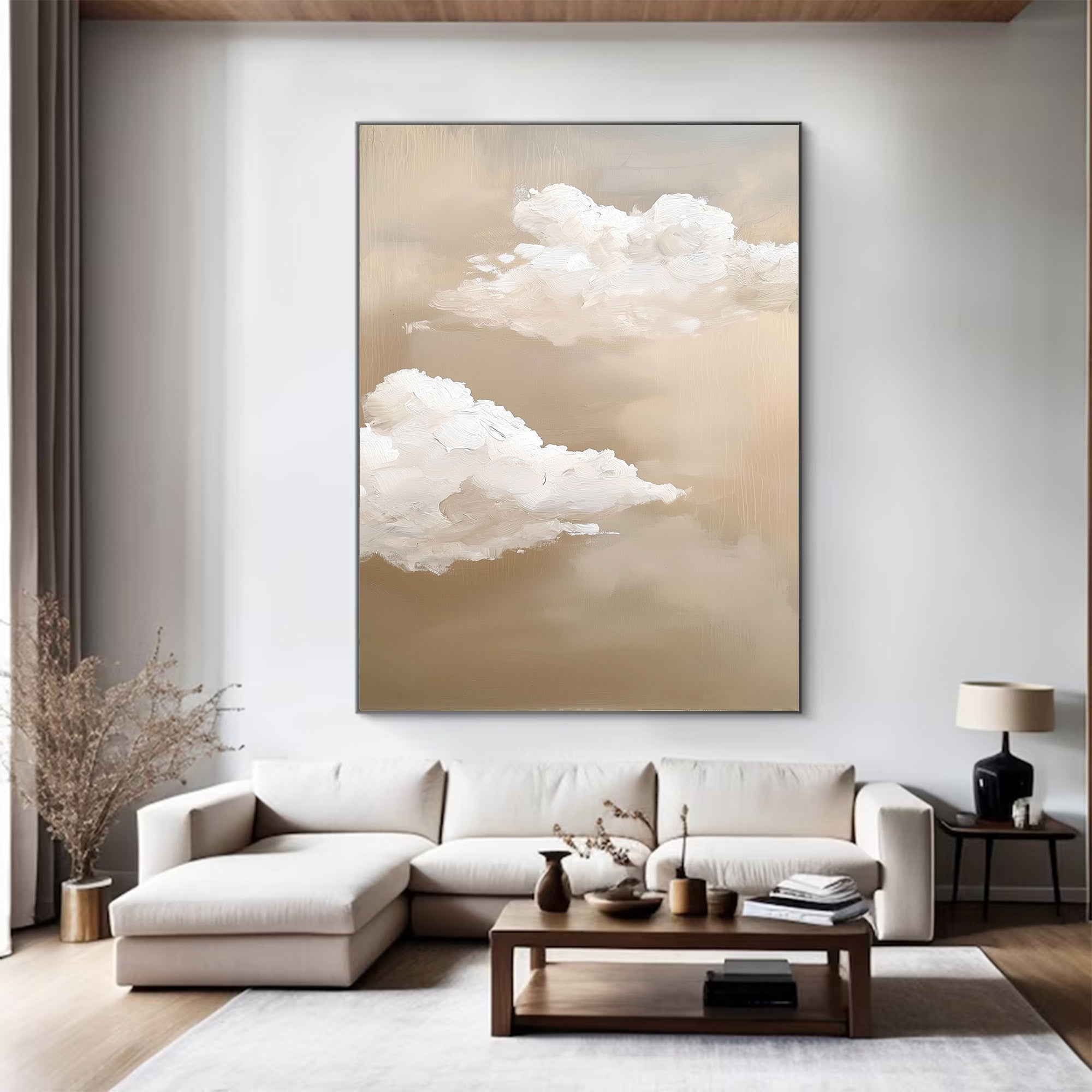 Abstract Modern Dreamy Cloud Art | ArtvistaGallery  #WG 118