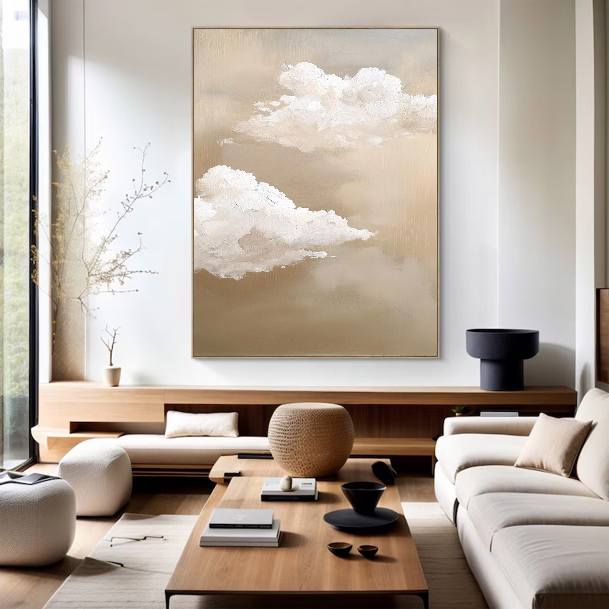 Abstract Modern Dreamy Cloud Art | ArtvistaGallery  #WG 118