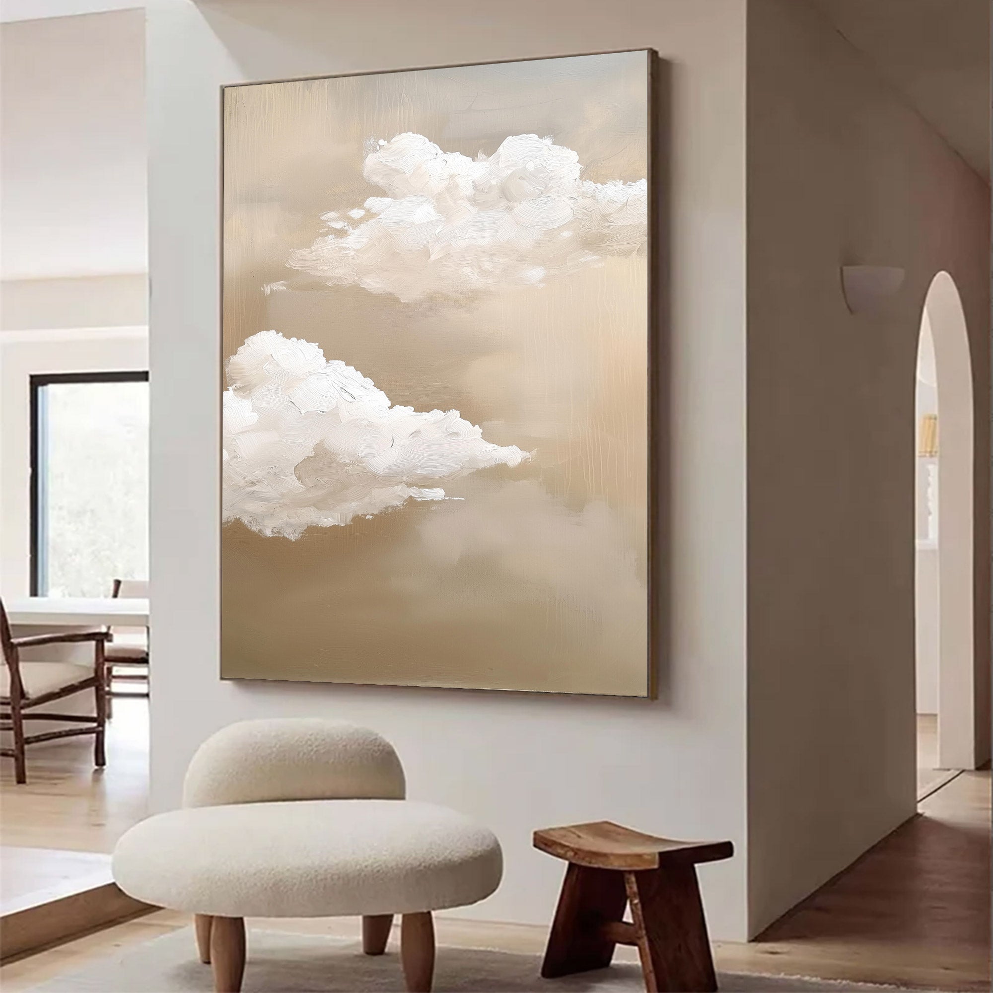 Abstract Modern Dreamy Cloud Art | ArtvistaGallery  #WG 118