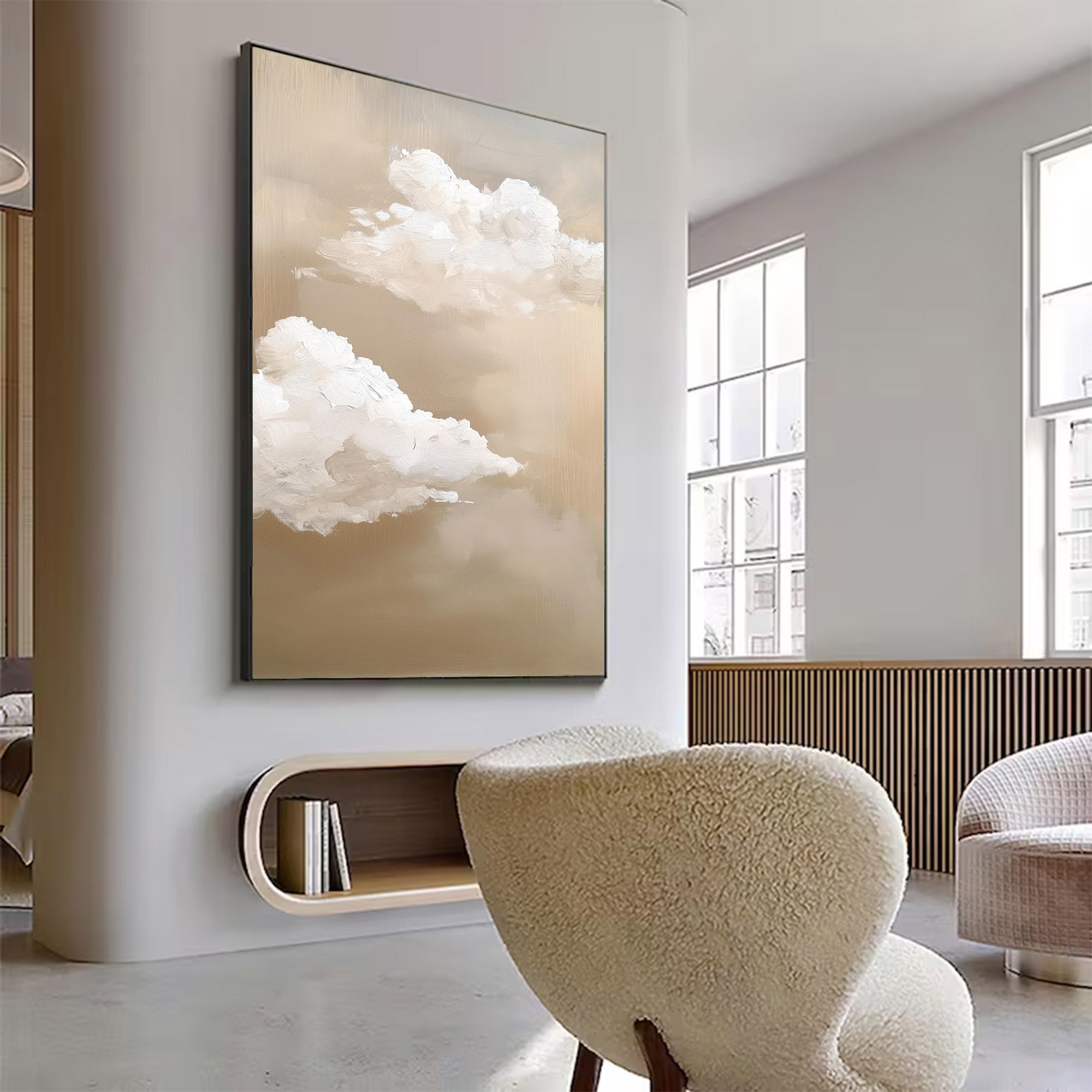Abstract Modern Dreamy Cloud Art | ArtvistaGallery  #WG 118