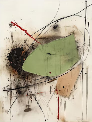 Modern Large Abstract Dynamic Art | ArtvistaGallery  #WG 125