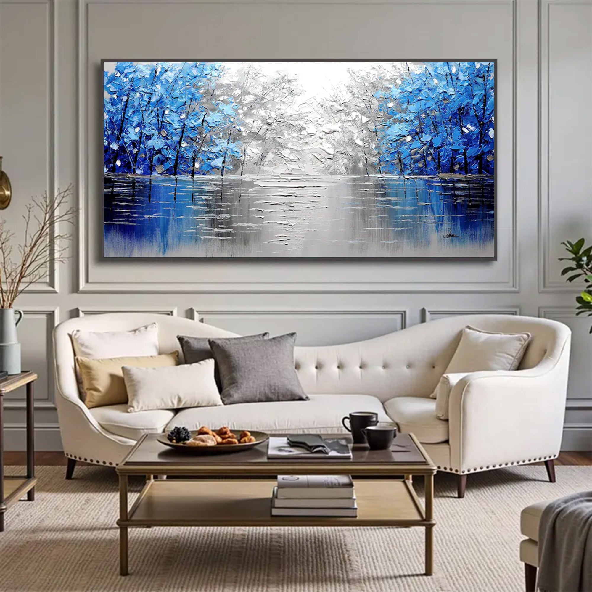 Large Abstract Pop Art Style Vertical | ArtvistaGallery  #WGA 037