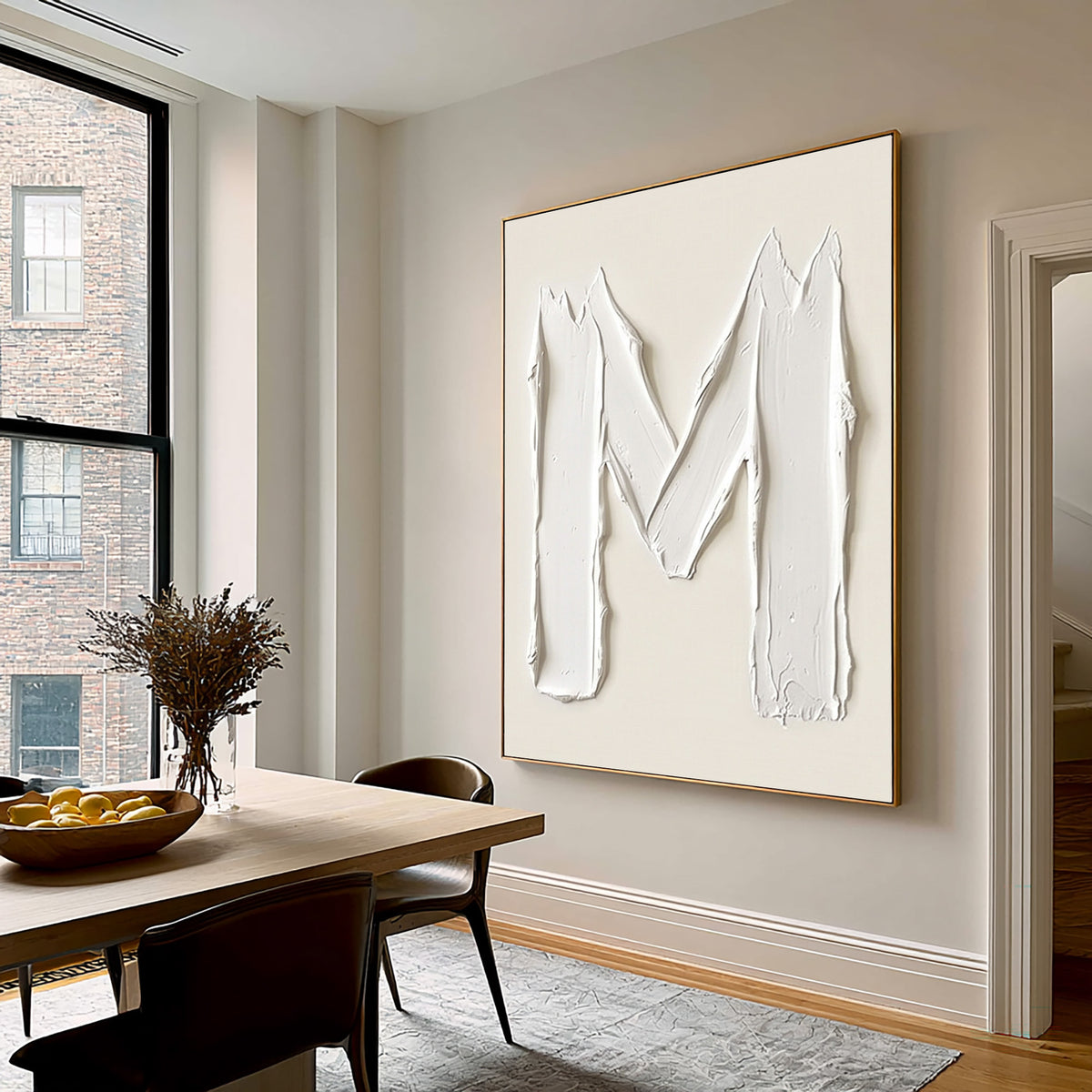 A Gesture Toward The Infinite Large White Abstract Textured Wall Art Sculptural Relief Contemporary Minimalist Artwork