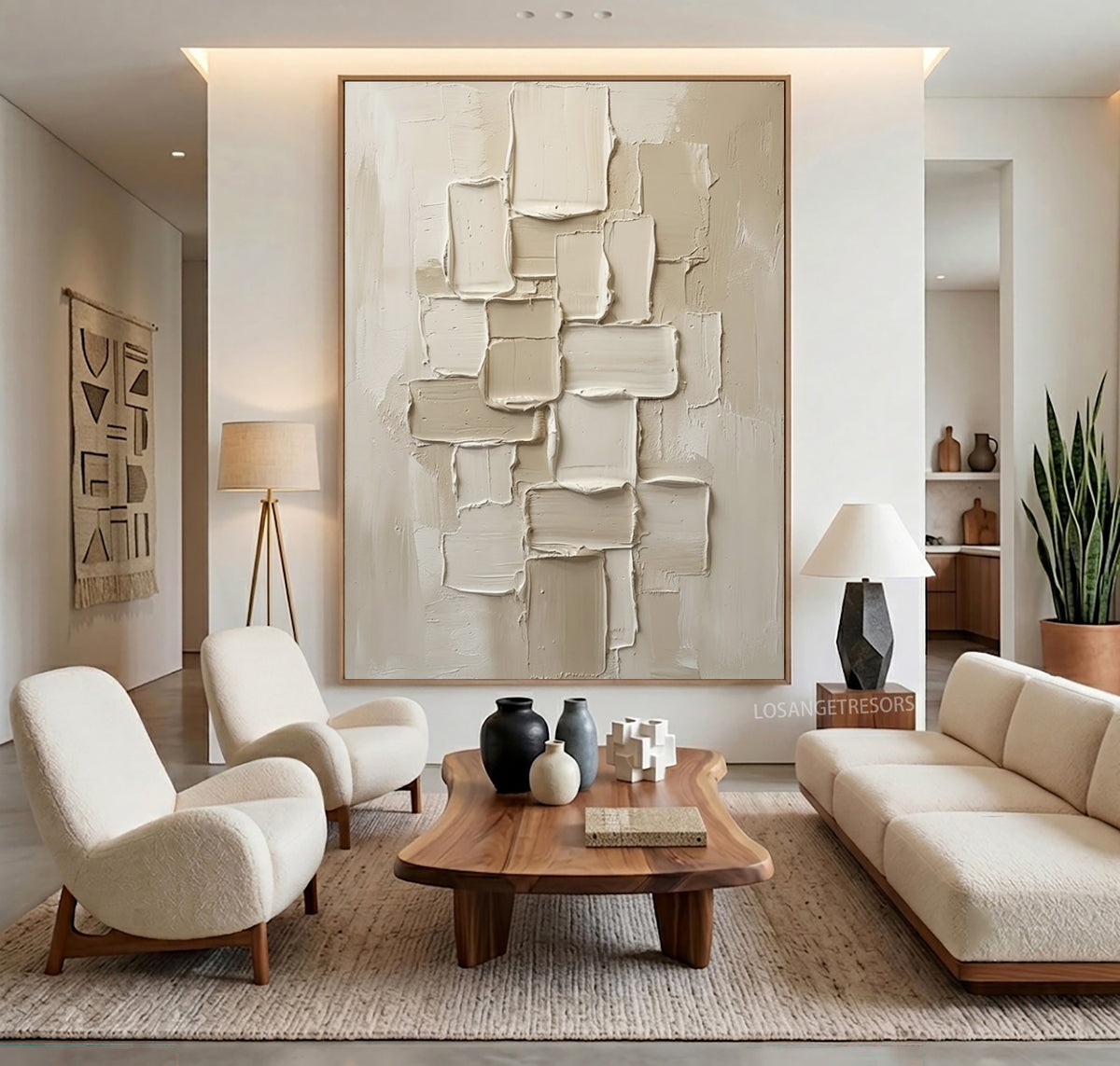 Fragments Of White Silence Large White Abstract Wall Art Textured Contemporary Painting Minimalist Luxury Decor
