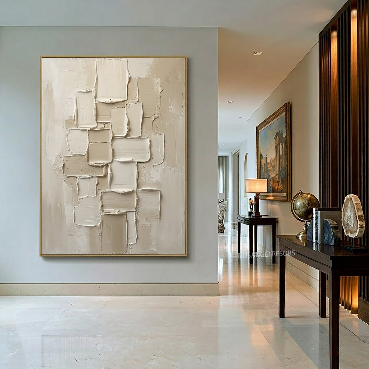 Fragments Of White Silence Large White Abstract Wall Art Textured Contemporary Painting Minimalist Luxury Decor