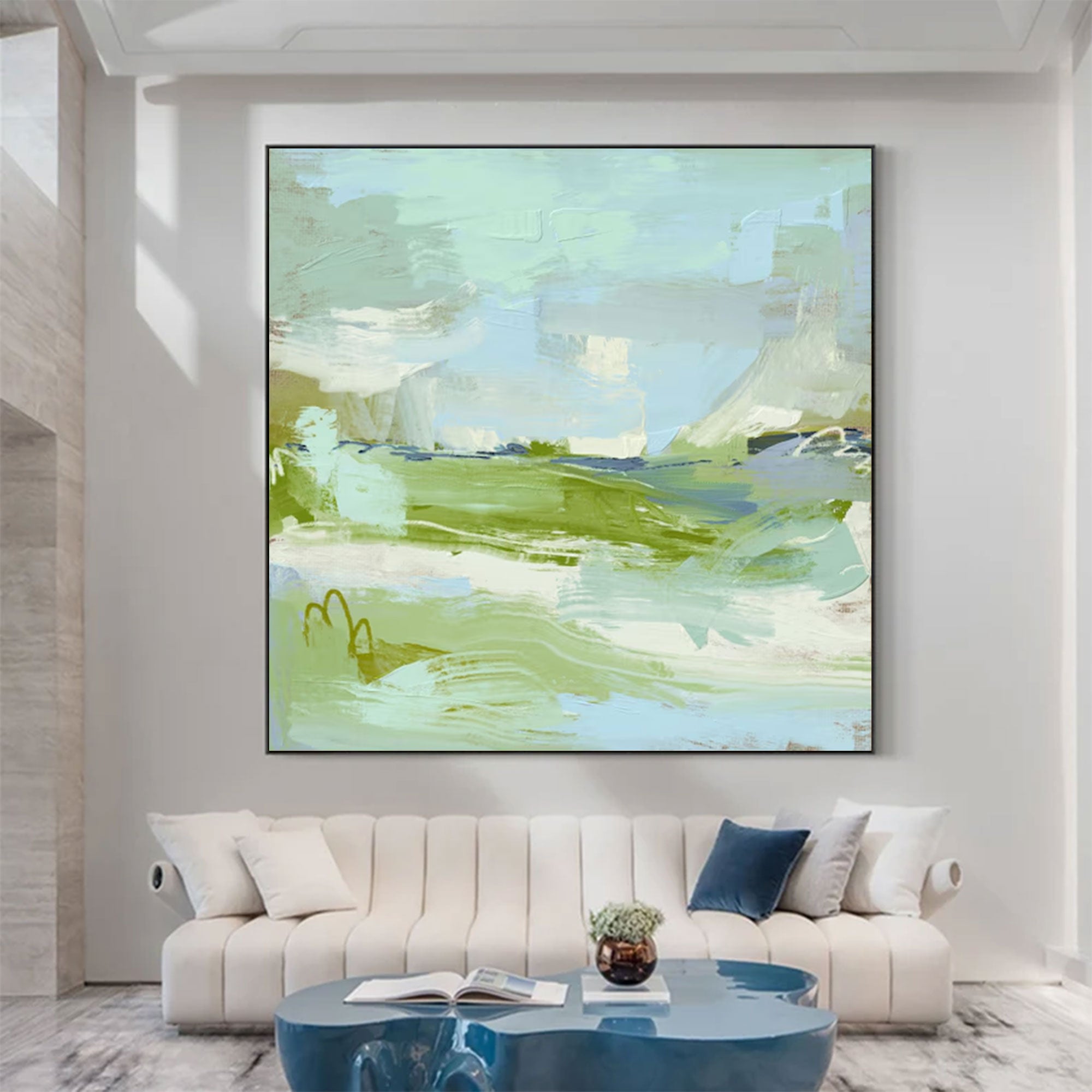 Large Contemporary Abstract Landscape Art | ArtvistaGallery  #WGA 031