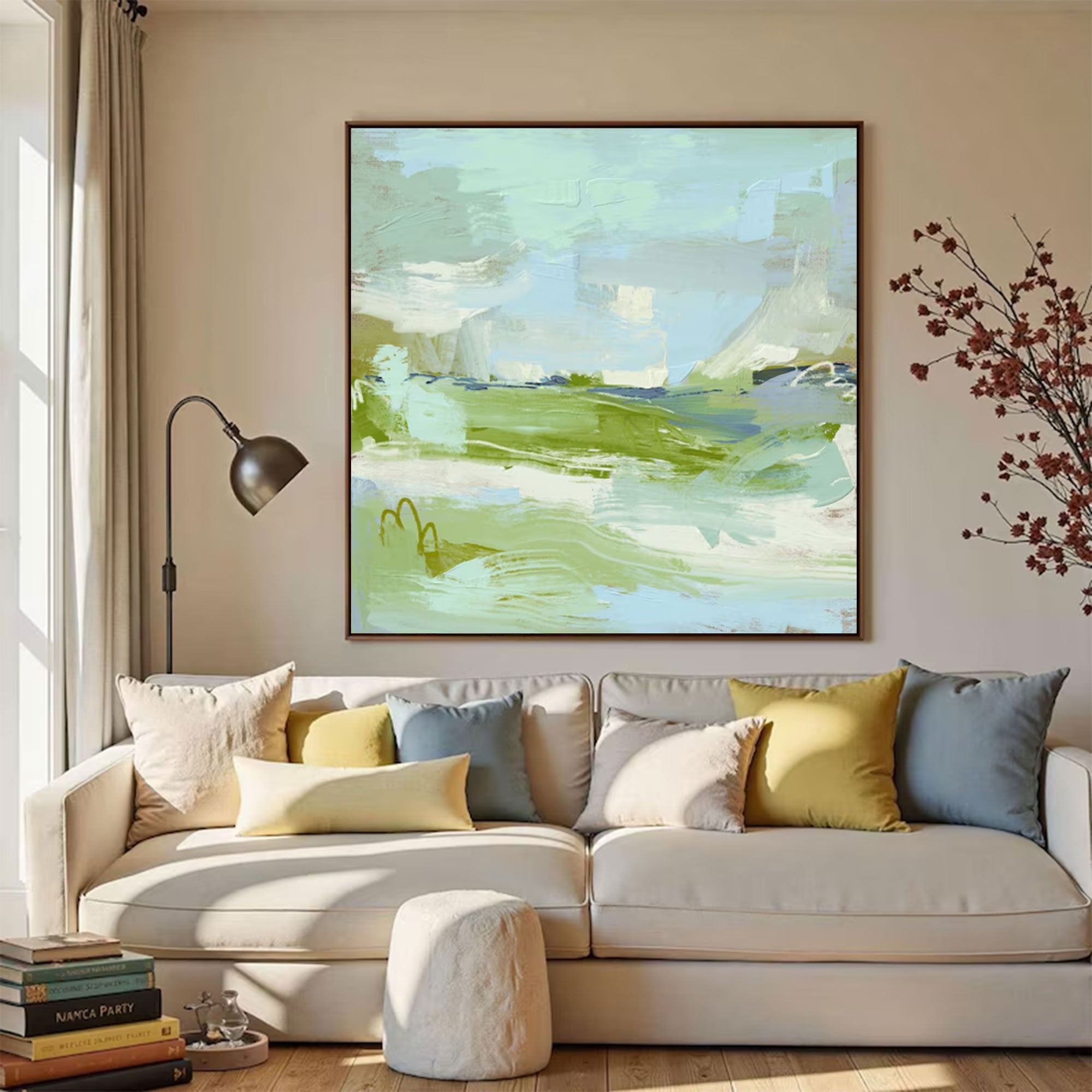Large Contemporary Abstract Landscape Art | ArtvistaGallery  #WGA 031