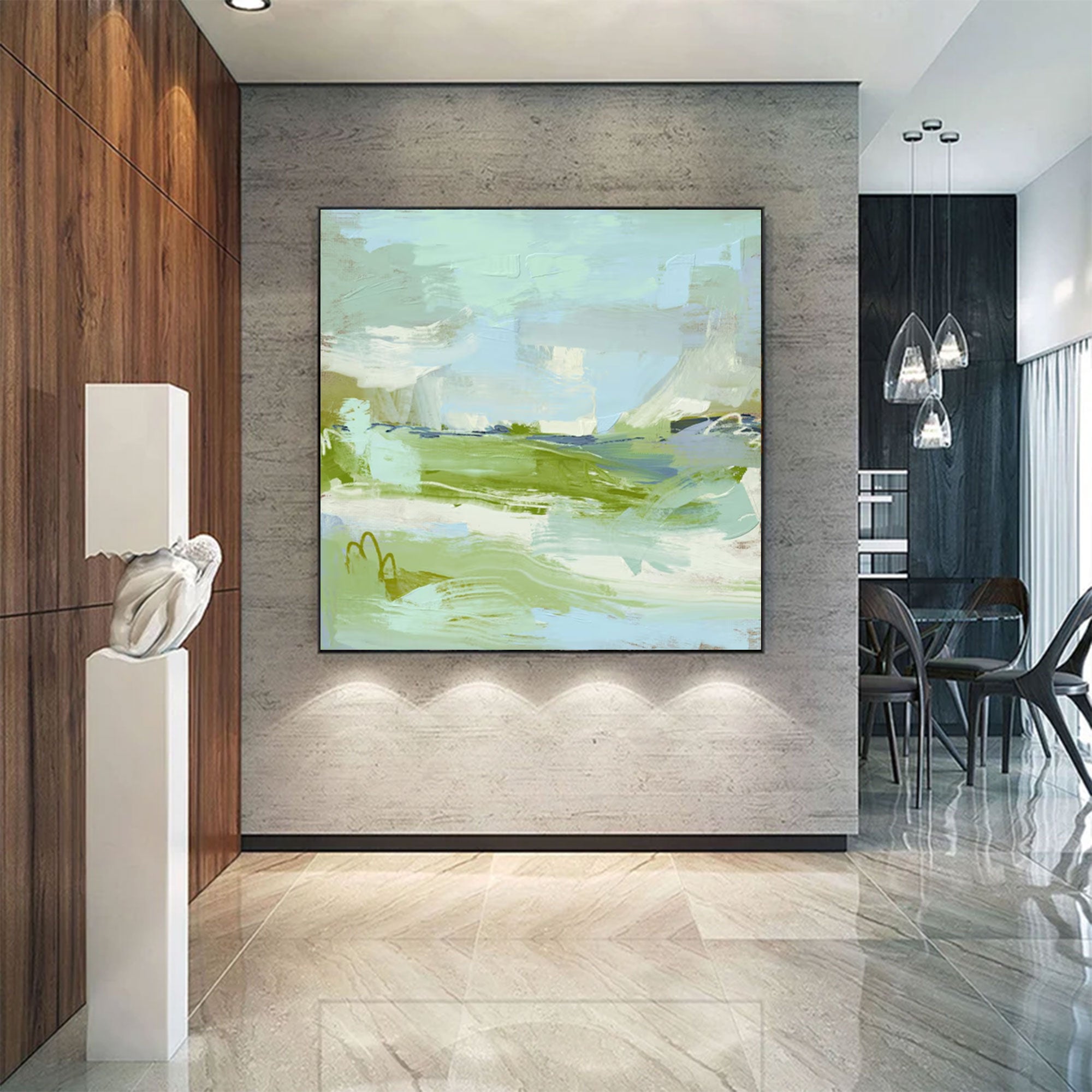Large Contemporary Abstract Landscape Art | ArtvistaGallery  #WGA 031