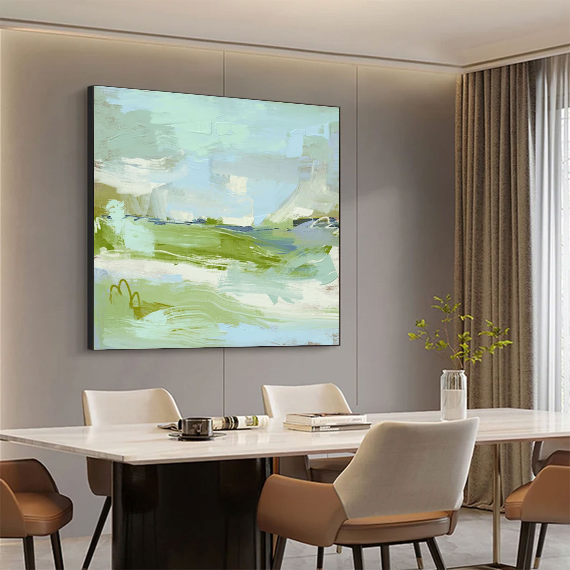 Large Contemporary Abstract Landscape Art | ArtvistaGallery  #WGA 031
