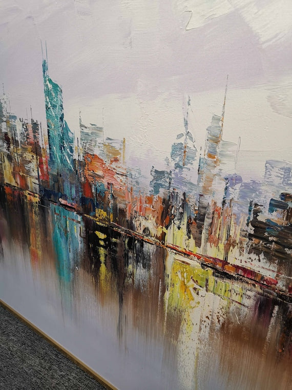Urban Landscape Abstract Painting #ULA 001
