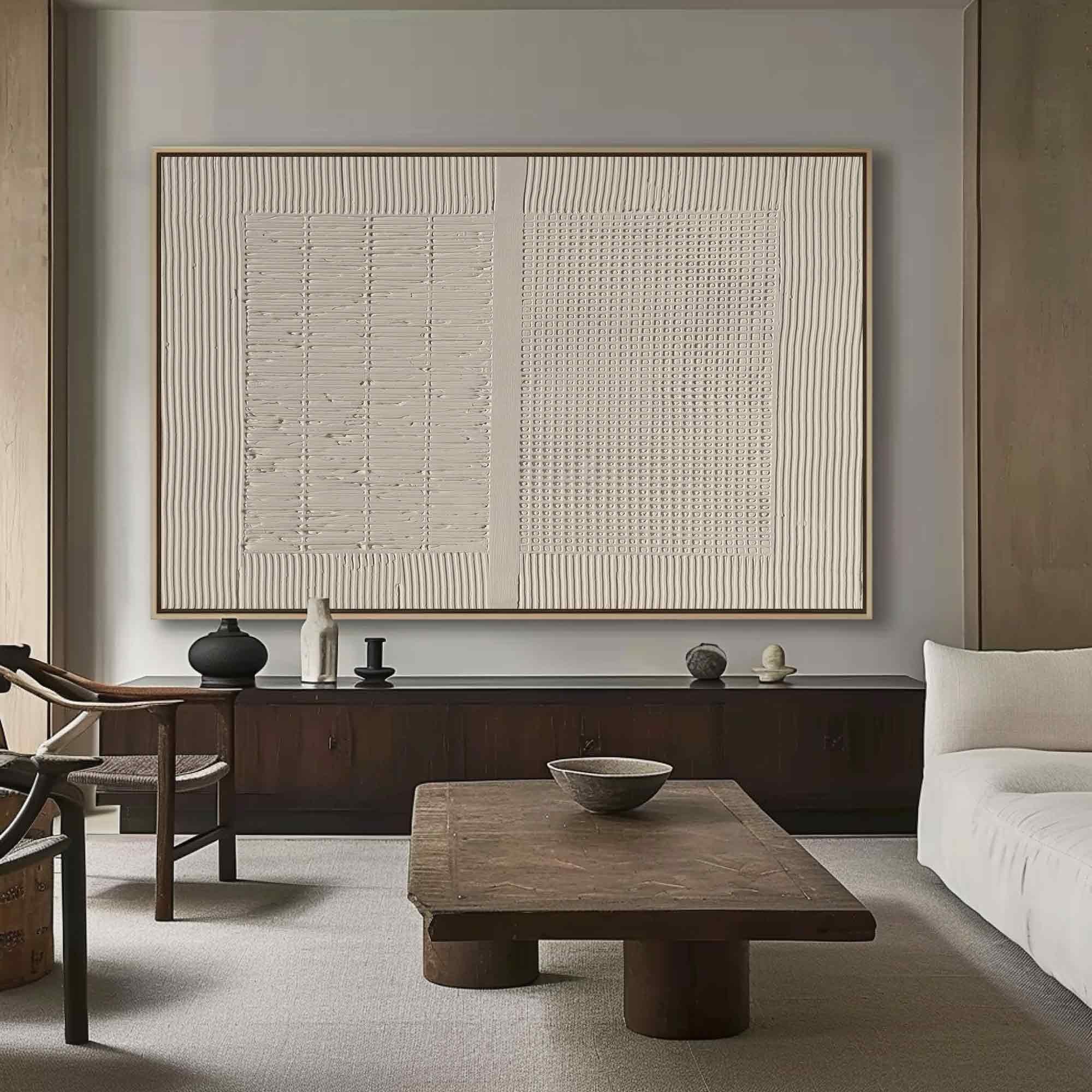 Abstract Impasto Painting Living Room Accent #WG 053