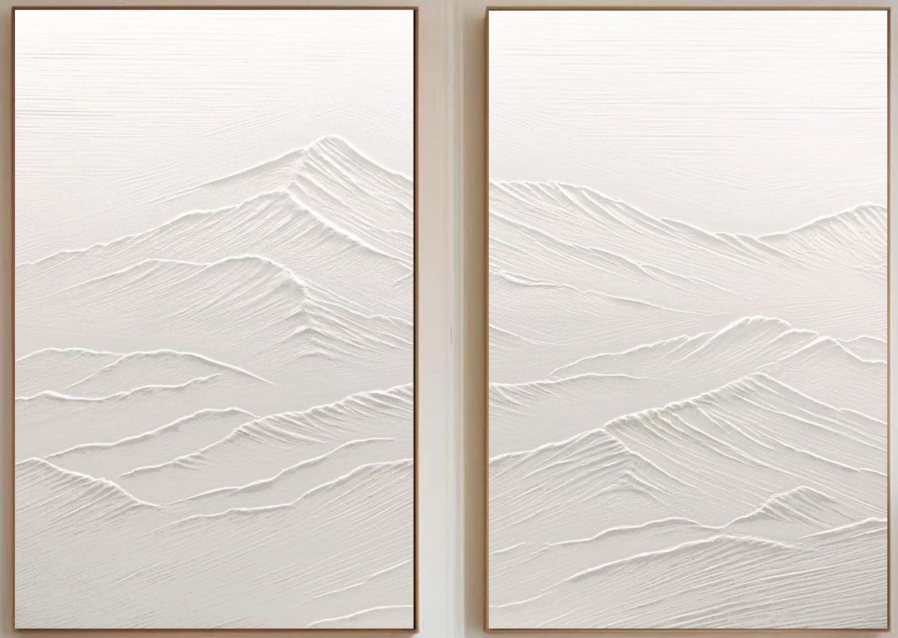 Abstract Tranquility Painting SET OF 2 #CXA 009